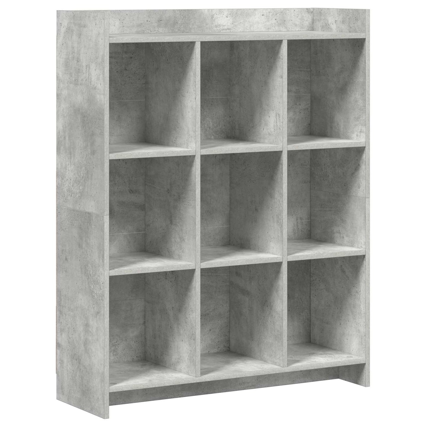 Könyvszekrény Beton Szürke 87,5 x 30 x 111 cm Szerelt Fa
