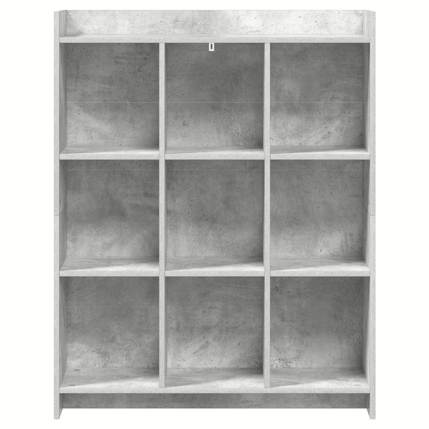 Könyvszekrény Beton Szürke 87,5 x 30 x 111 cm Szerelt Fa