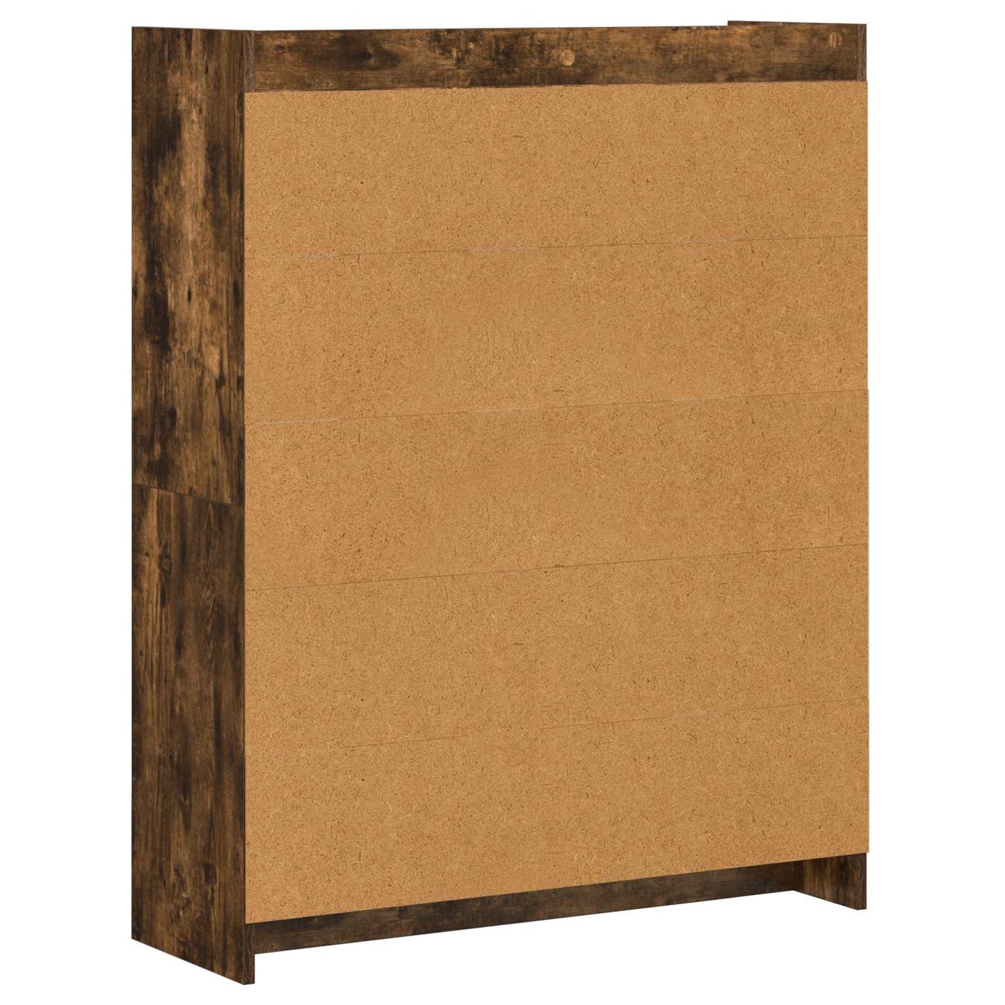 Könyvszekrény Füstös Tölgy 87,5 x 30 x 111 cm Szerelt Fa