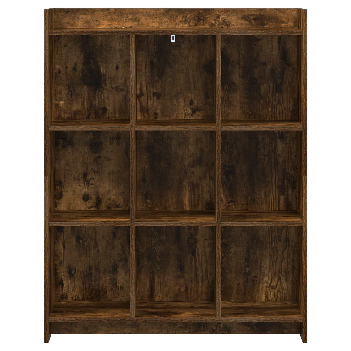 Könyvszekrény Füstös Tölgy 87,5 x 30 x 111 cm Szerelt Fa