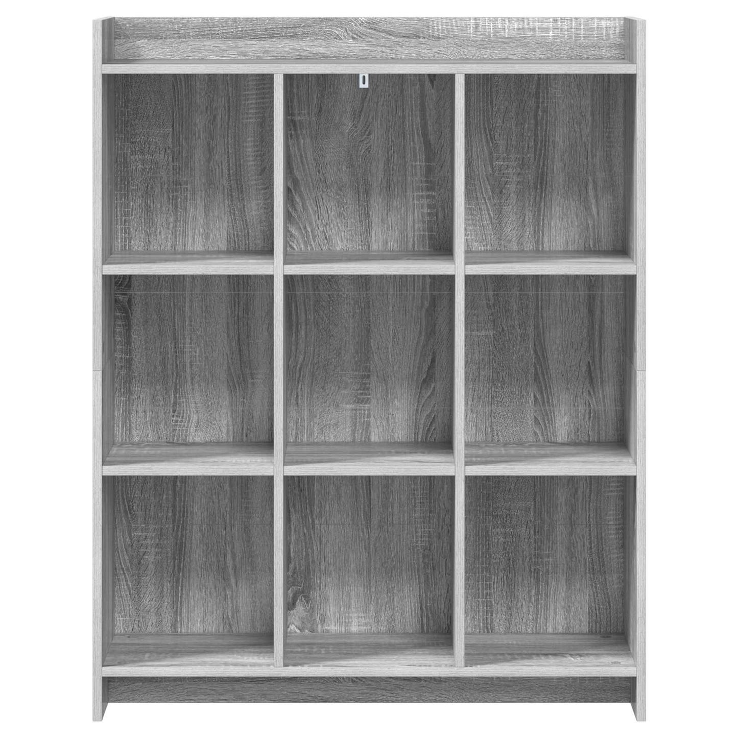 Könyvszekrény Szürke Sonoma 87,5 x 30 x 111 cm Szerelt Fa