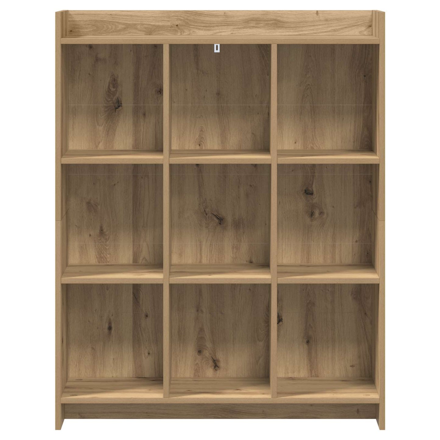 Könyvszekrény 9 szintes 87,5 x 30 x 111 cm Szerelt Fa