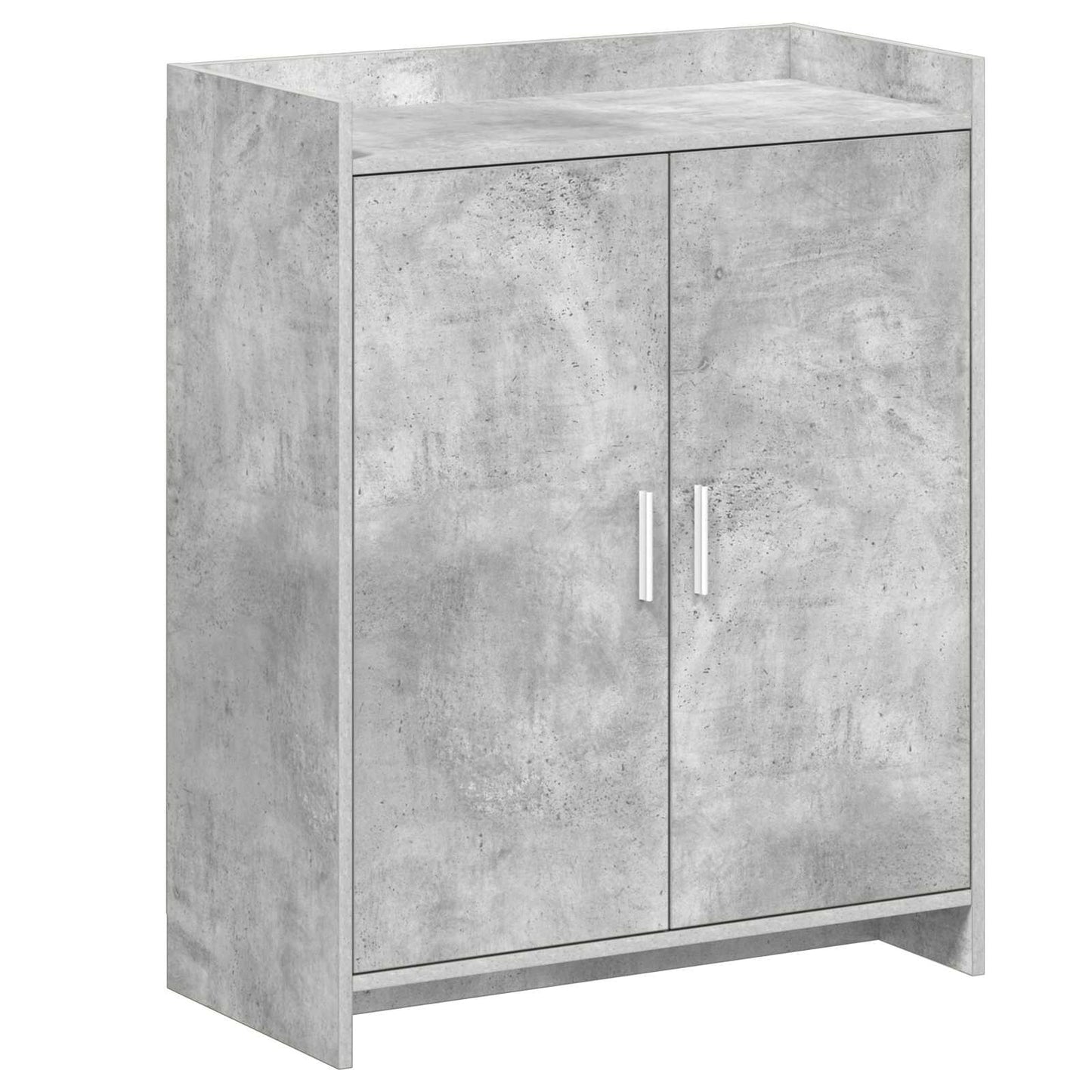 Cipőszekrény tárolóval Betonszürke 73,5 x 36 x 92 cm Szerelt Fa