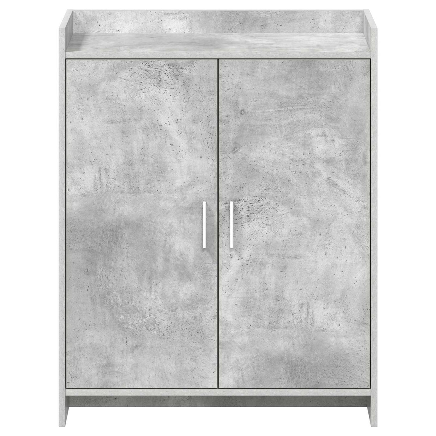 Cipőszekrény tárolóval Betonszürke 73,5 x 36 x 92 cm Szerelt Fa