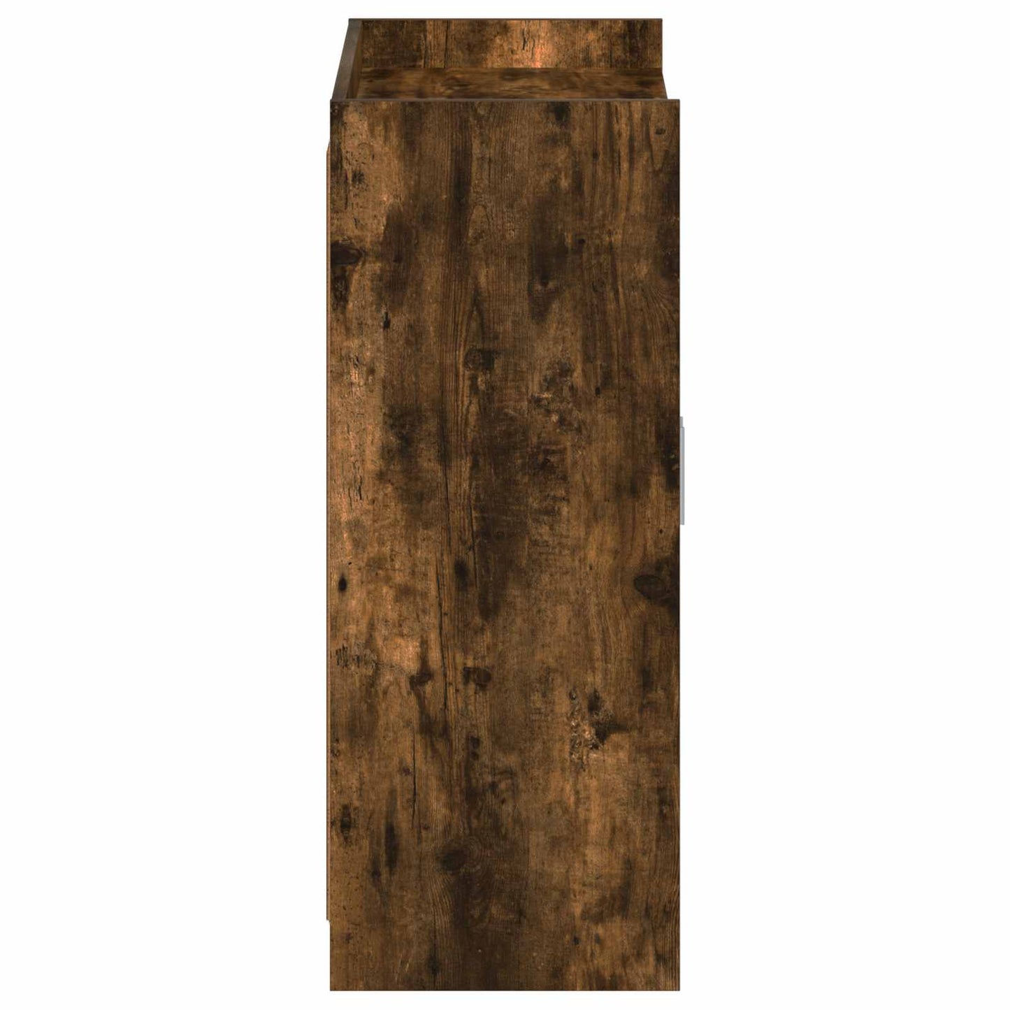 Cipőszekrény ajtóval Füstös Tölgy 73,5 x 36 x 92 cm Szerelt Fa