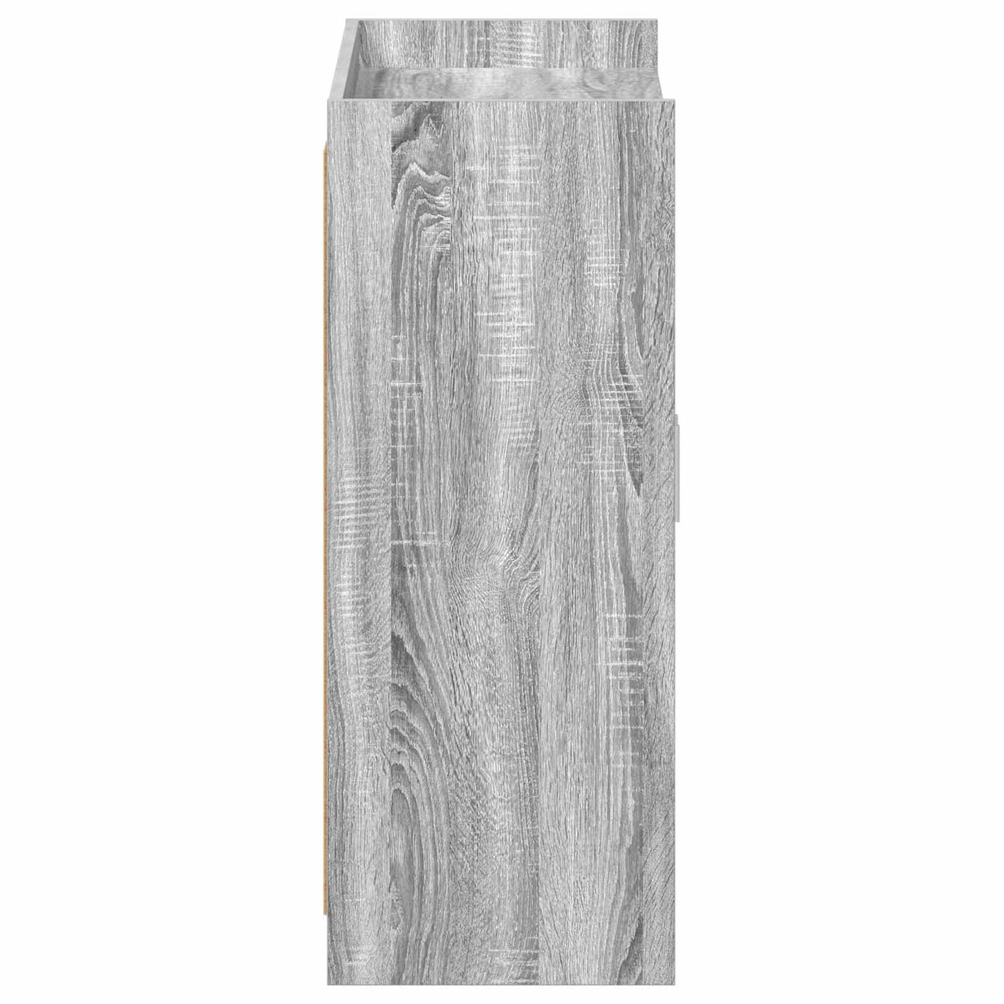 Cipőszekrény ajtóval Szürke Sonoma 73,5 x 36 x 92 cm Szerelt Fa