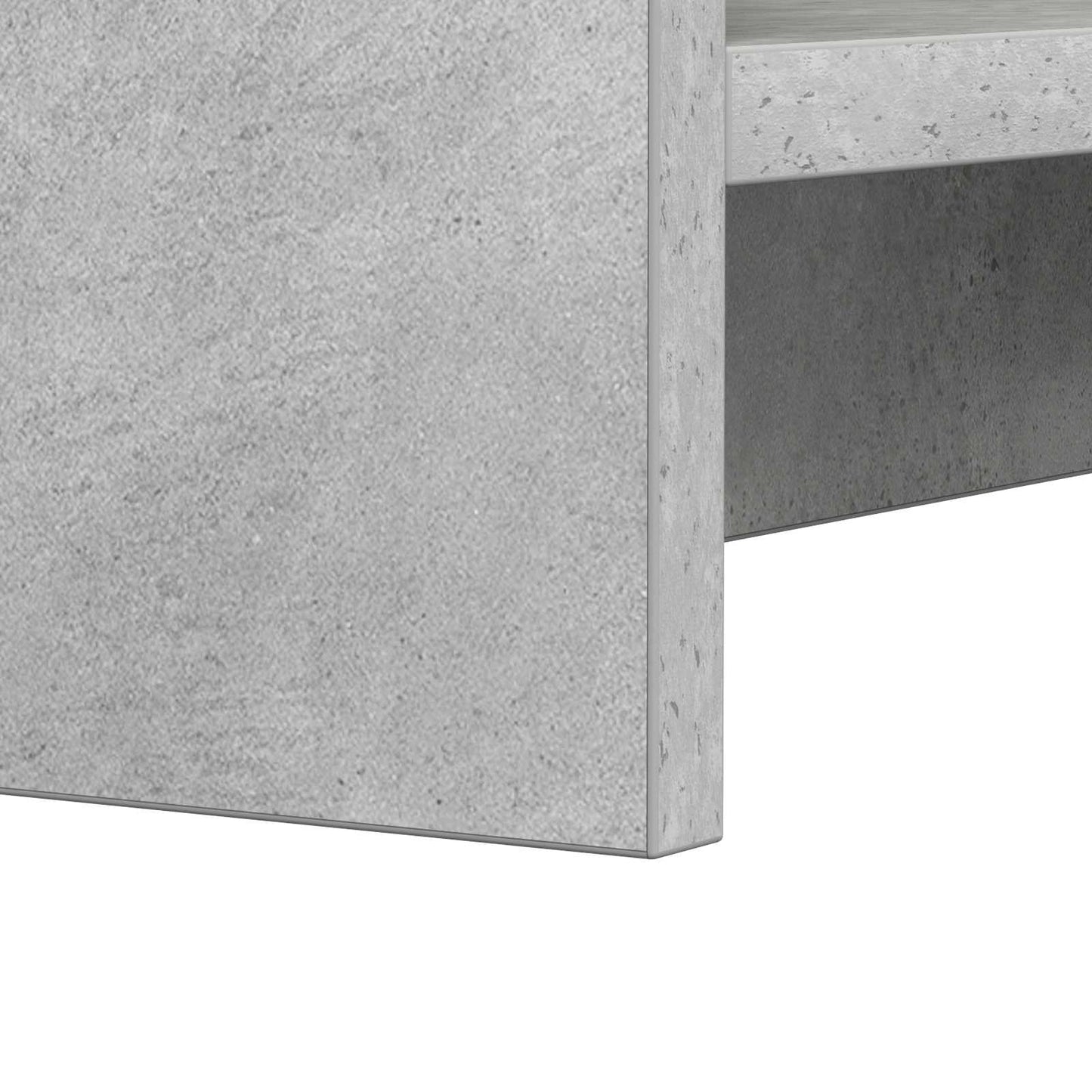 Cipőszekrény tárolóval Betonszürke 73,5 x 36 x 92 cm Szerelt Fa