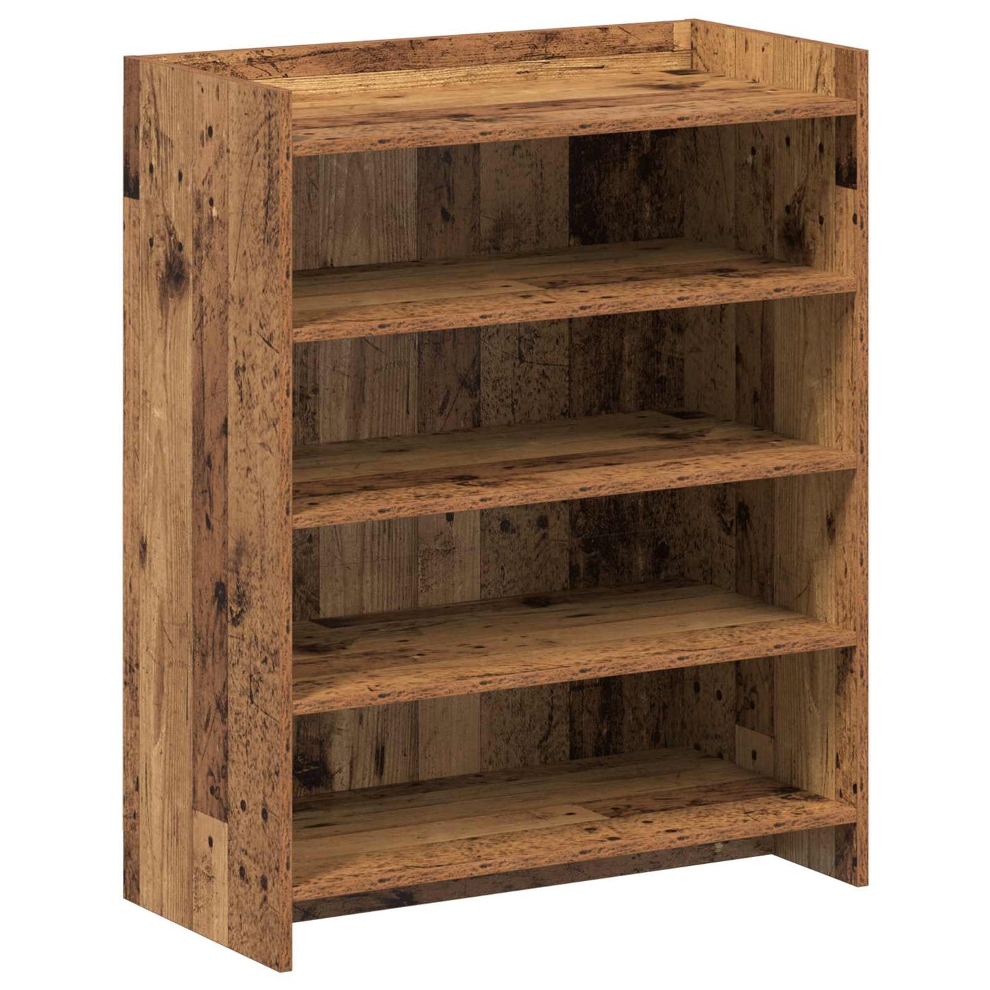Cipőszekrény tárolóval Antik Fa 73,5 x 36 x 92 cm Szerelt Fa