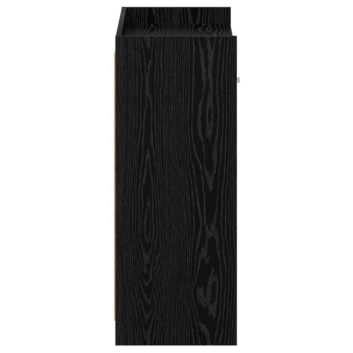 Cipőszekrény fiókkal Fekete Tölgy 73,5 x 36 x 92 cm Szerelt Fa