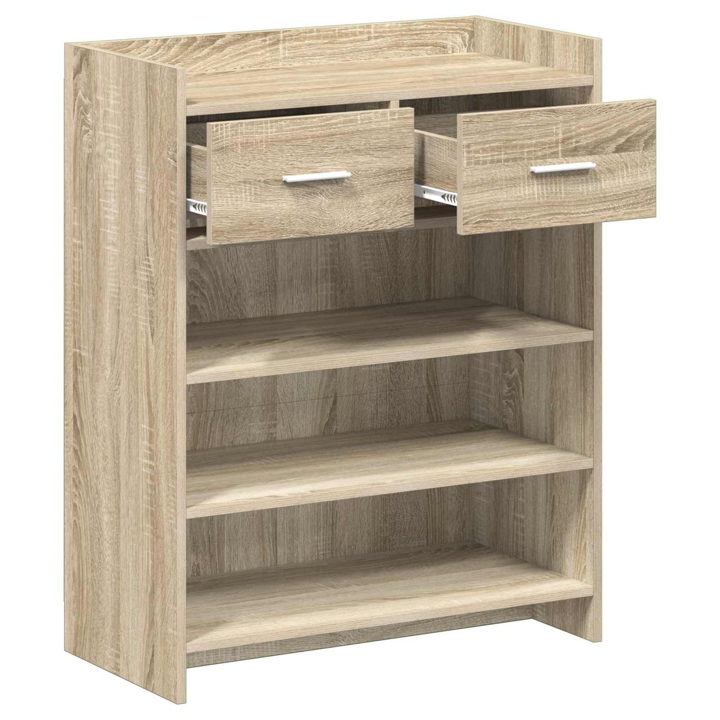 Cipőszekrény fiókkal Sonoma Tölgy 73,5 x 36 x 92 cm Szerelt Fa