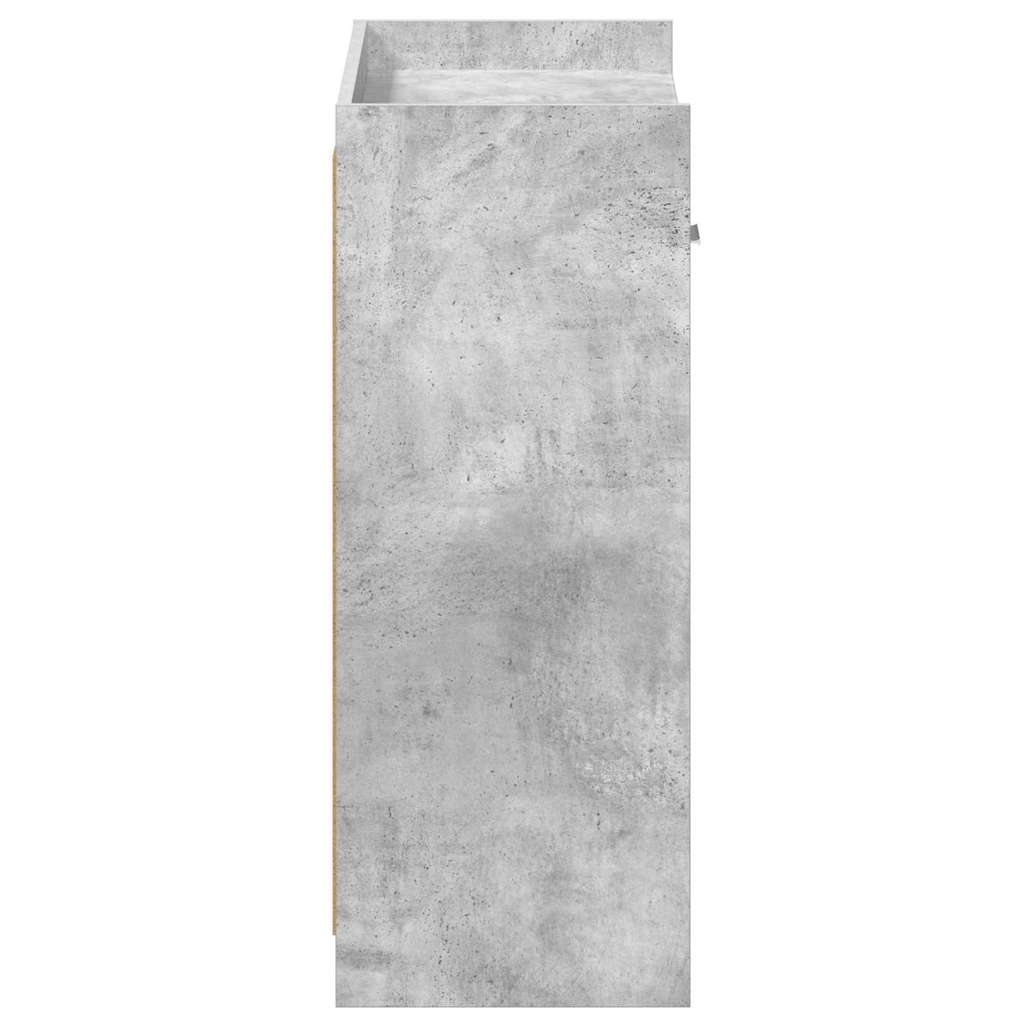 Cipőszekrény fiókkal Betonszürke 73,5 x 36 x 92 cm Szerelt Fa