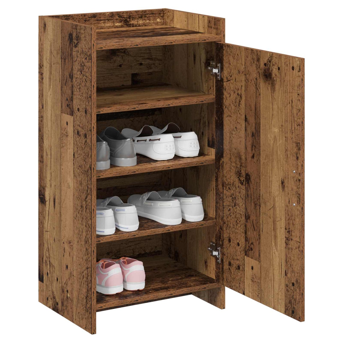 Cipőszekrény tárolóval Antik Fa 48 x 36 x 92 cm Szerelt Fa