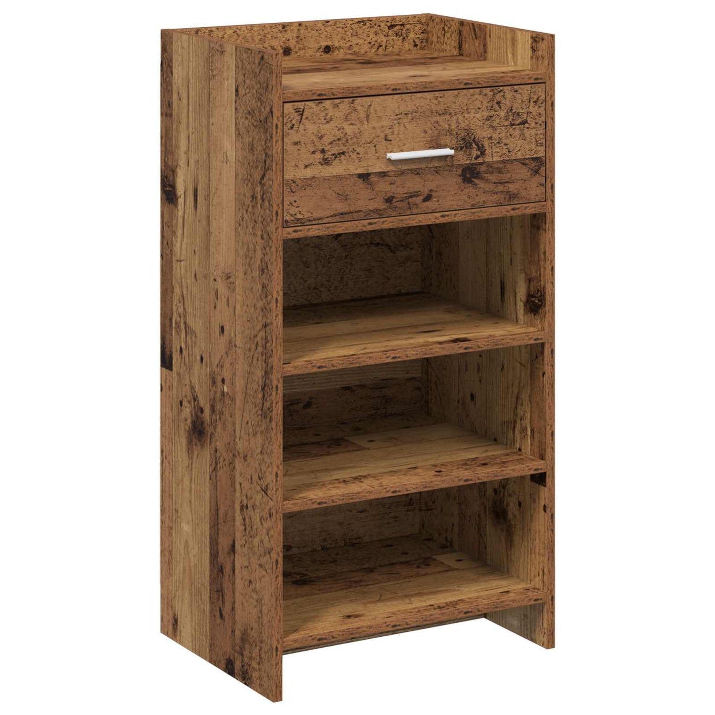 Cipőszekrény fiókkal Antik Fa 48 x 36 x 92 cm Szerelt Fa
