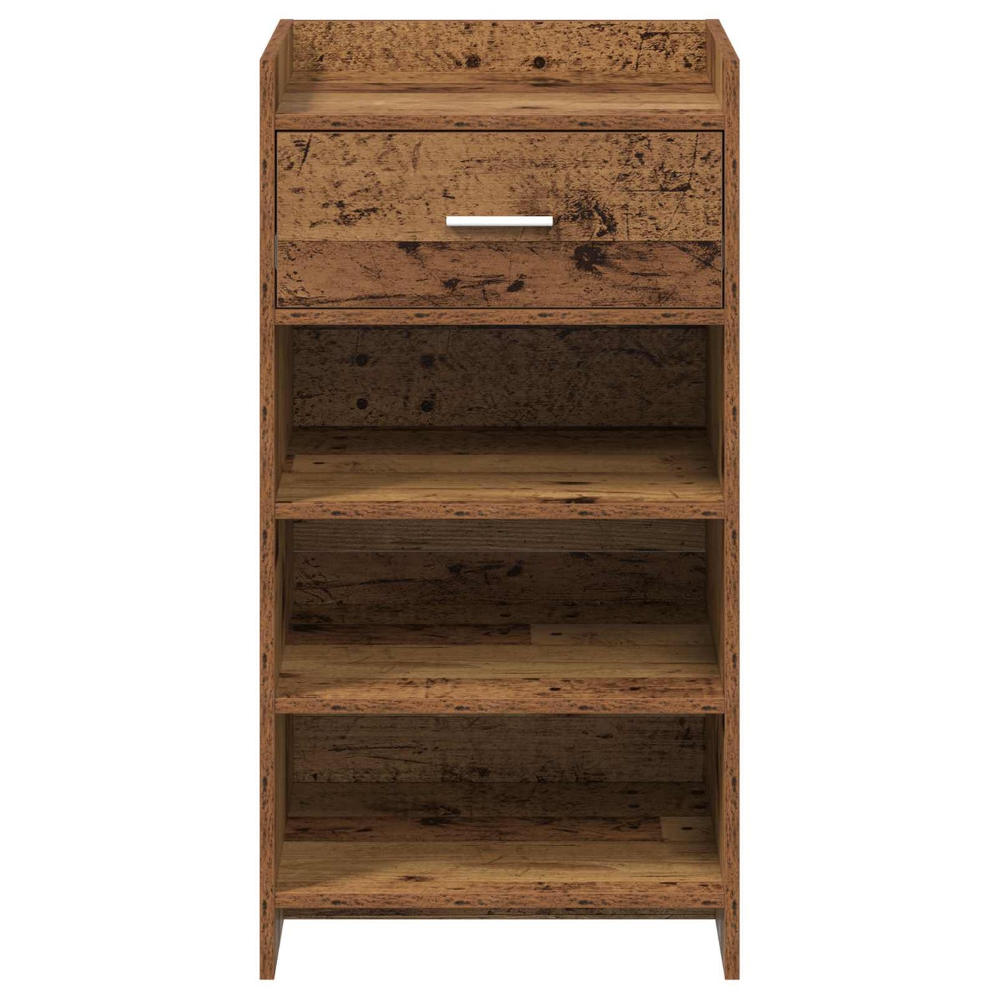 Cipőszekrény fiókkal Antik Fa 48 x 36 x 92 cm Szerelt Fa