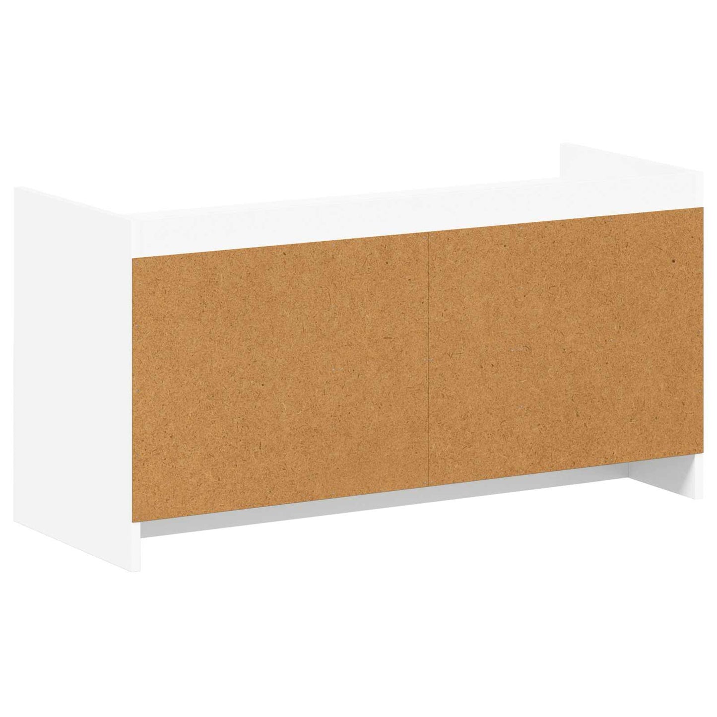 Cipőszekrény tárolóval Fehér 100 x 39,5 x 51 cm Szerelt Fa