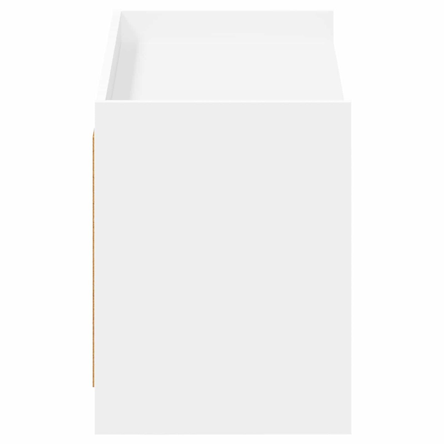 Cipőszekrény tárolóval Fehér 100 x 39,5 x 51 cm Szerelt Fa