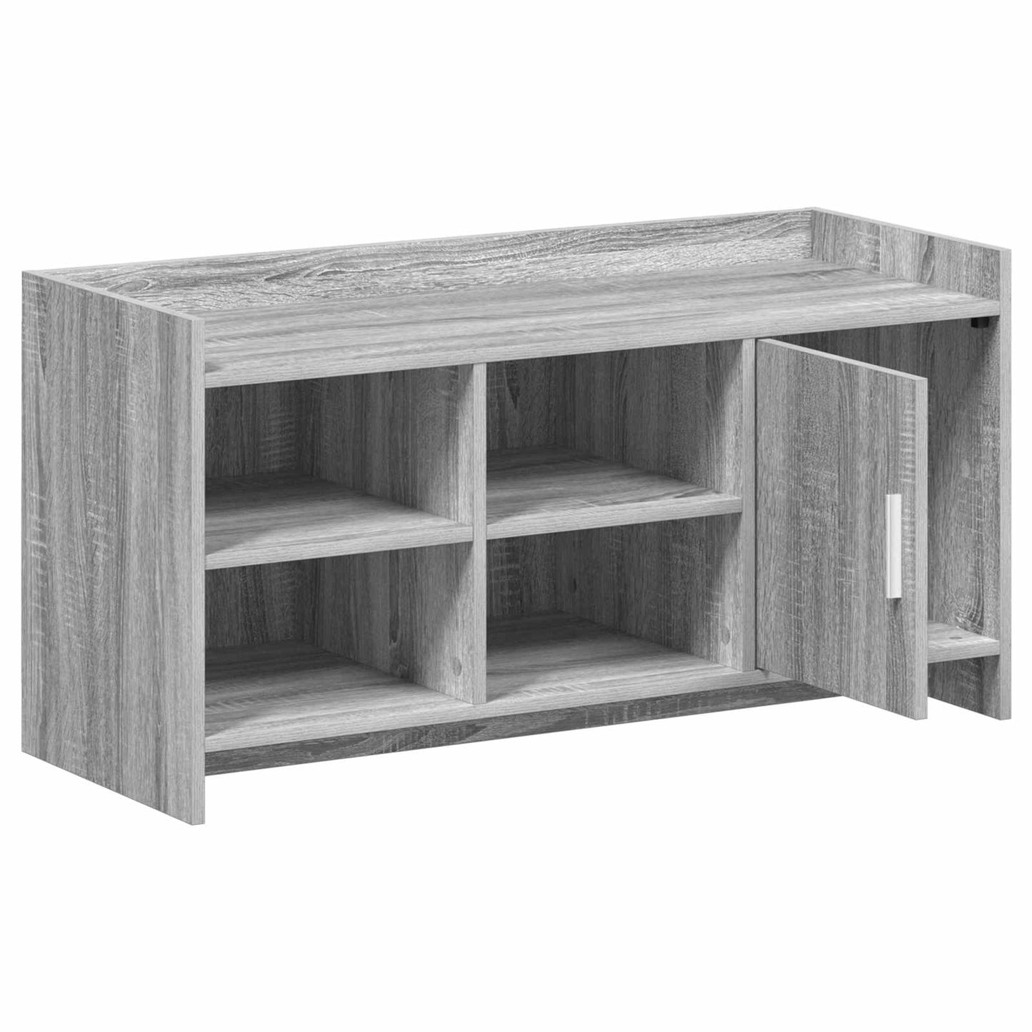 Cipőszekrény Szürke Sonoma 100 x 39,5 x 51 cm Szerelt Fa