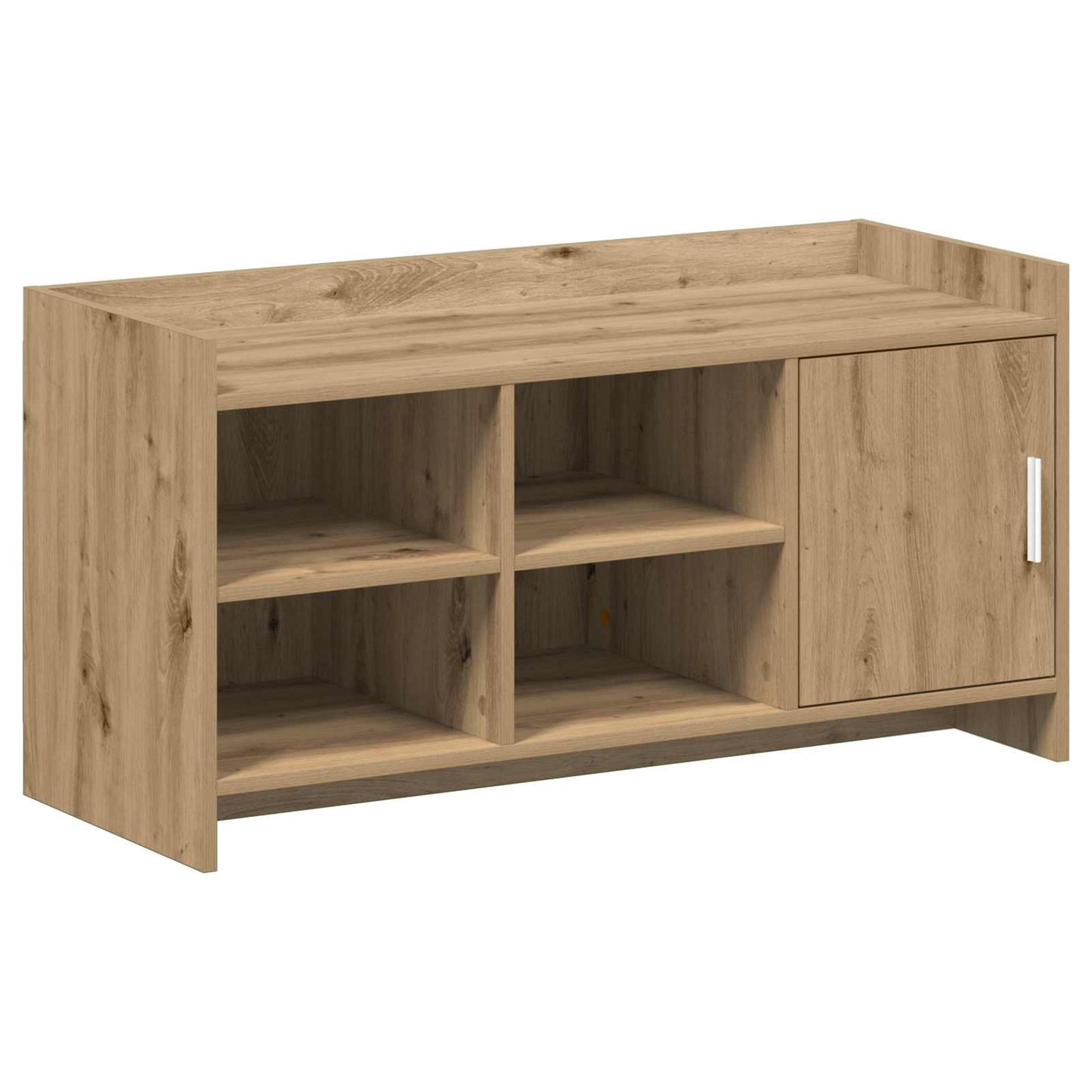 Cipőszekrény Kézműves Tölgy 100 x 39,5 x 51 cm Szerelt Fa