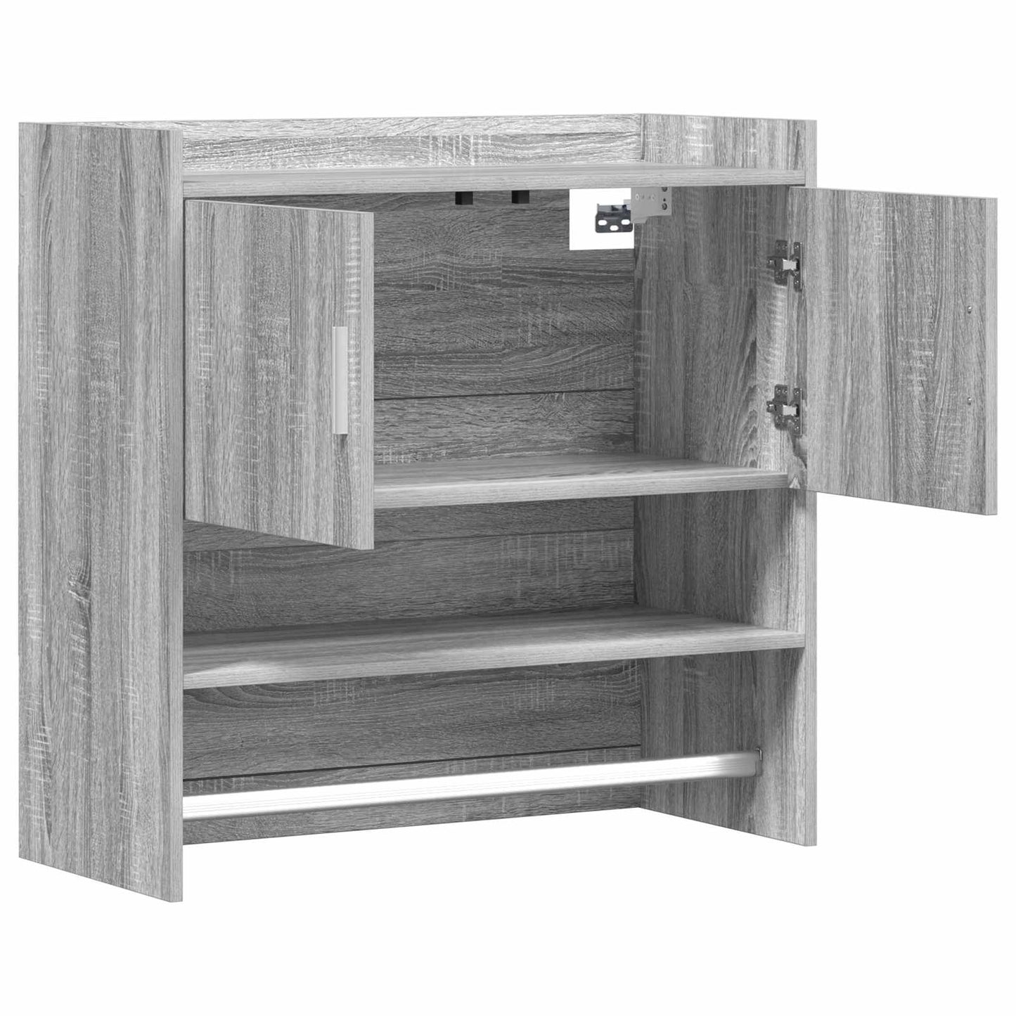 Falpolc Falra szerelhető Szürke Sonoma 80 x 36 x 80 cm