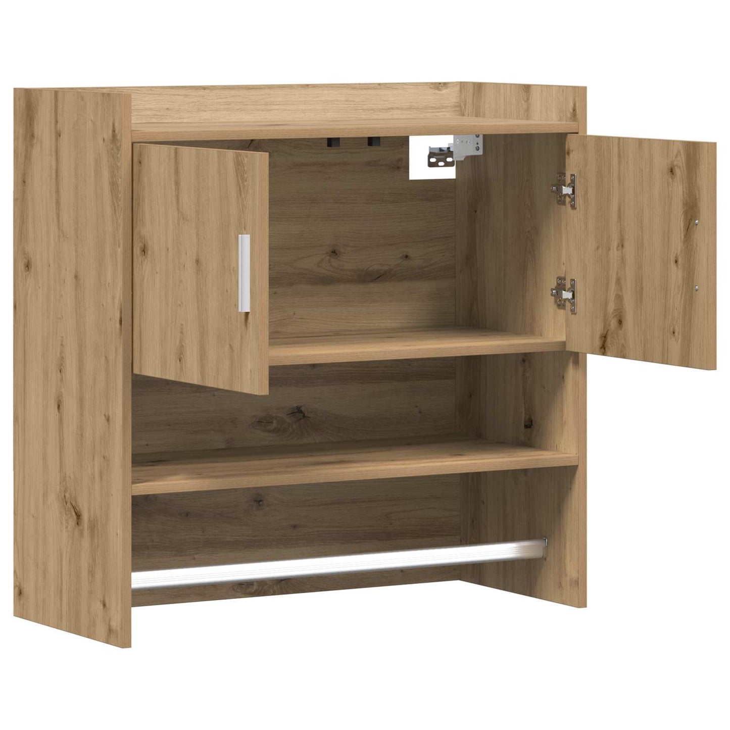 Falpolc Falra szerelhető Kézműves Tölgy 80 x 36 x 80 cm
