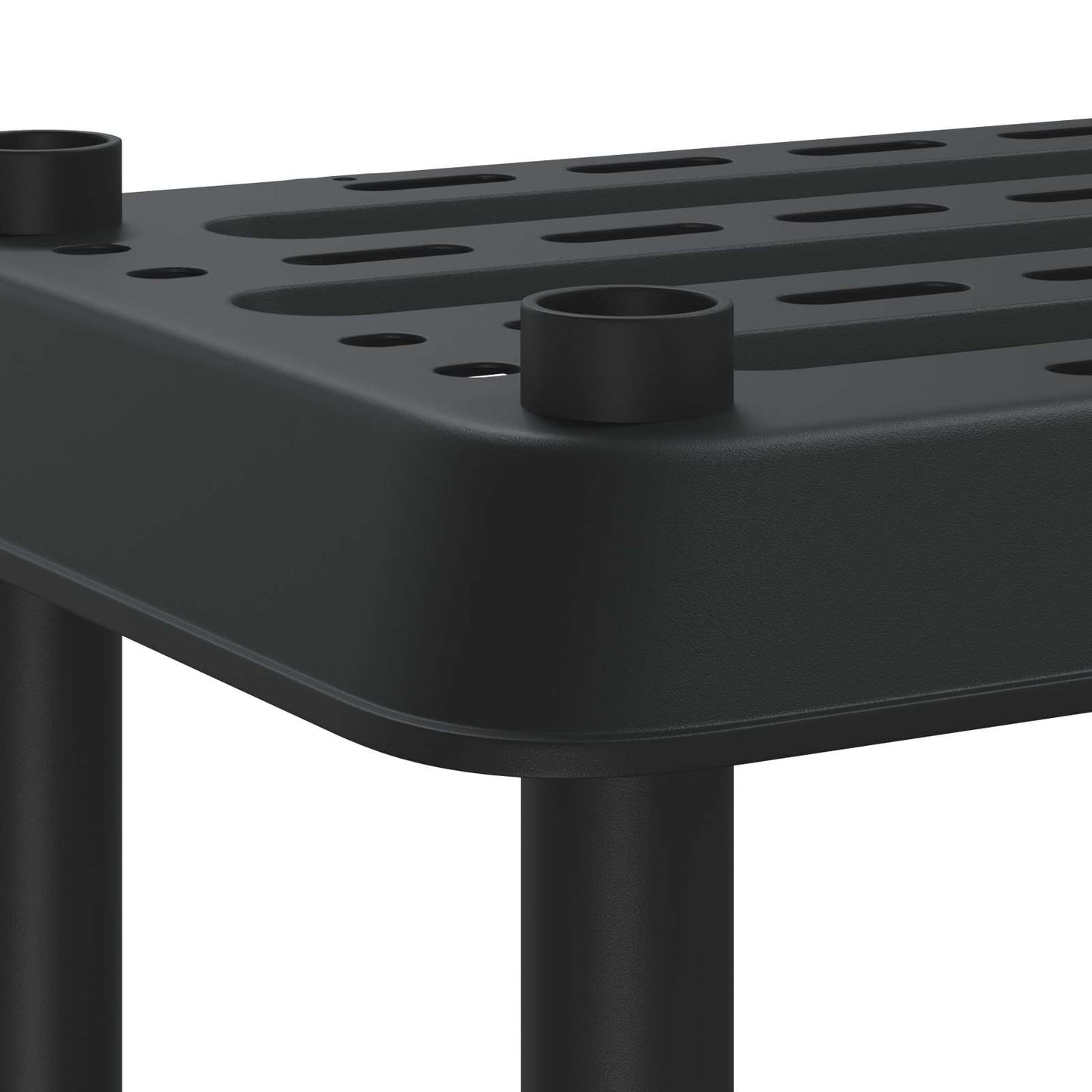 Polc egység 4 szint 100 x 40 x 136,5 cm PP Antracitszürke