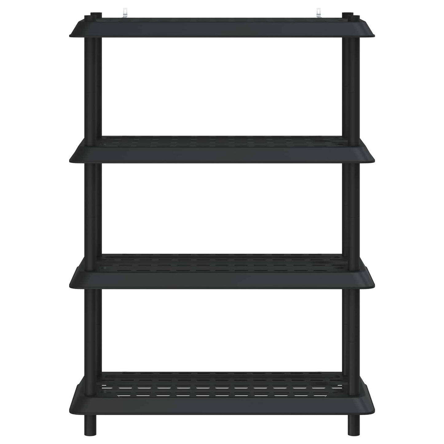 Polc egység 4 szint 100 x 40 x 136,5 cm PP Antracitszürke