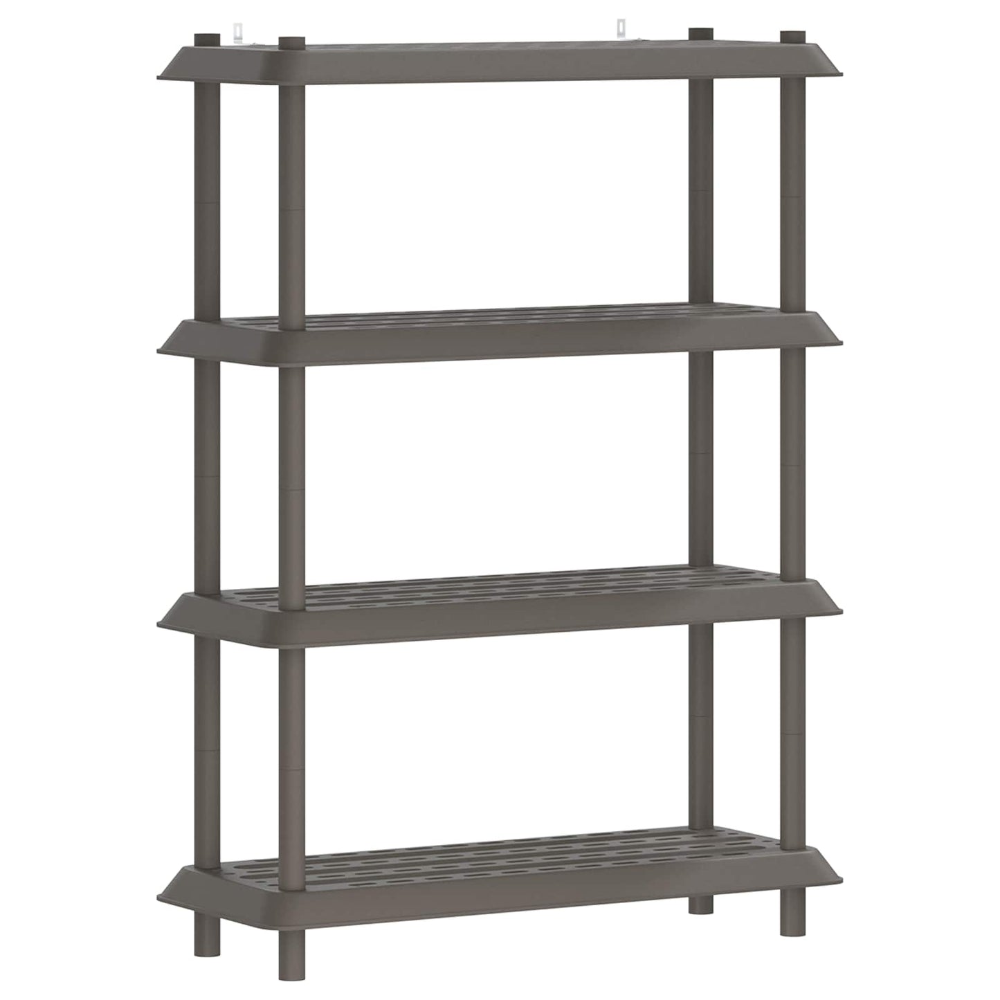 Polc egység 4 szint 100 x 40 x 136,5 cm PP Világosszürke