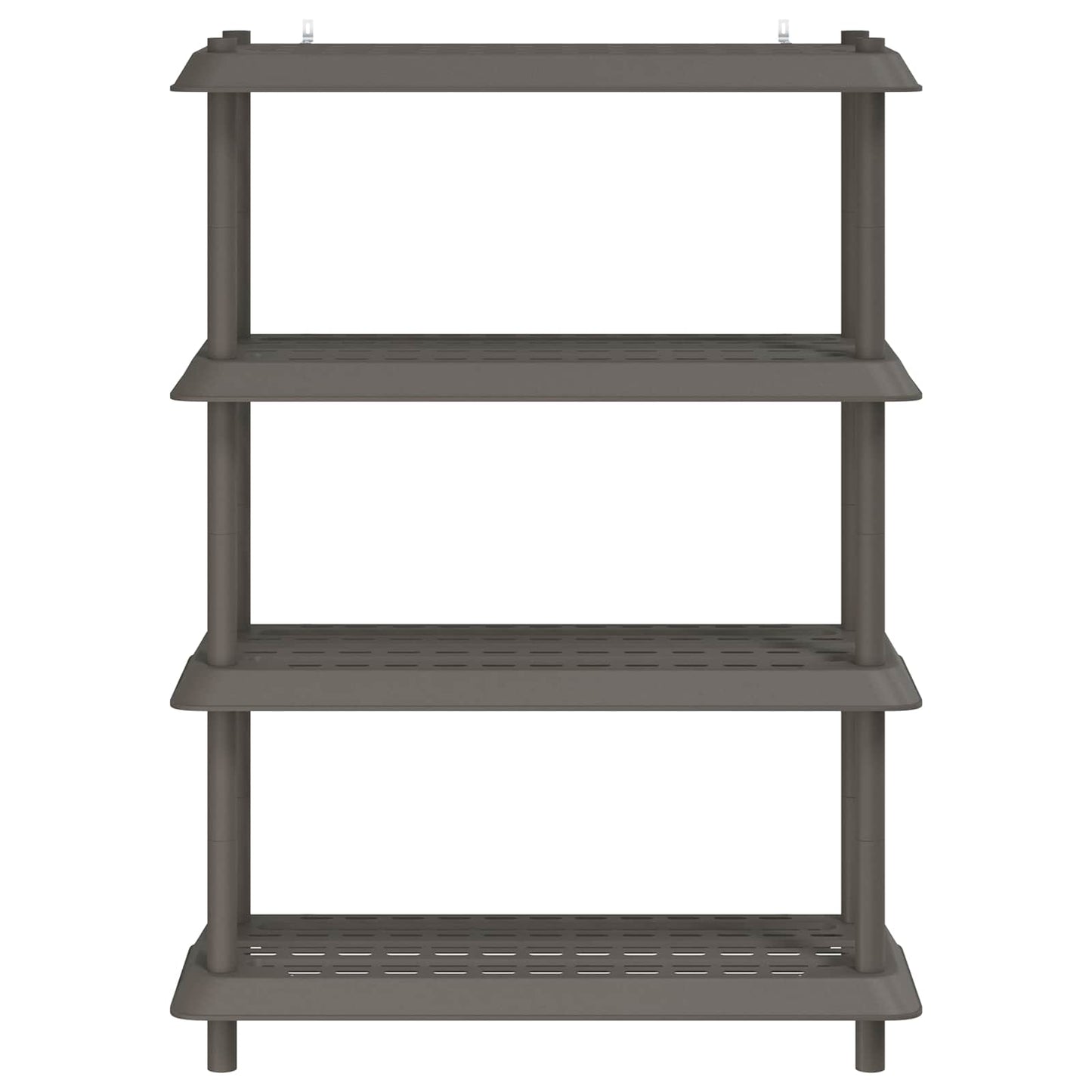 Polc egység 4 szint 100 x 40 x 136,5 cm PP Világosszürke