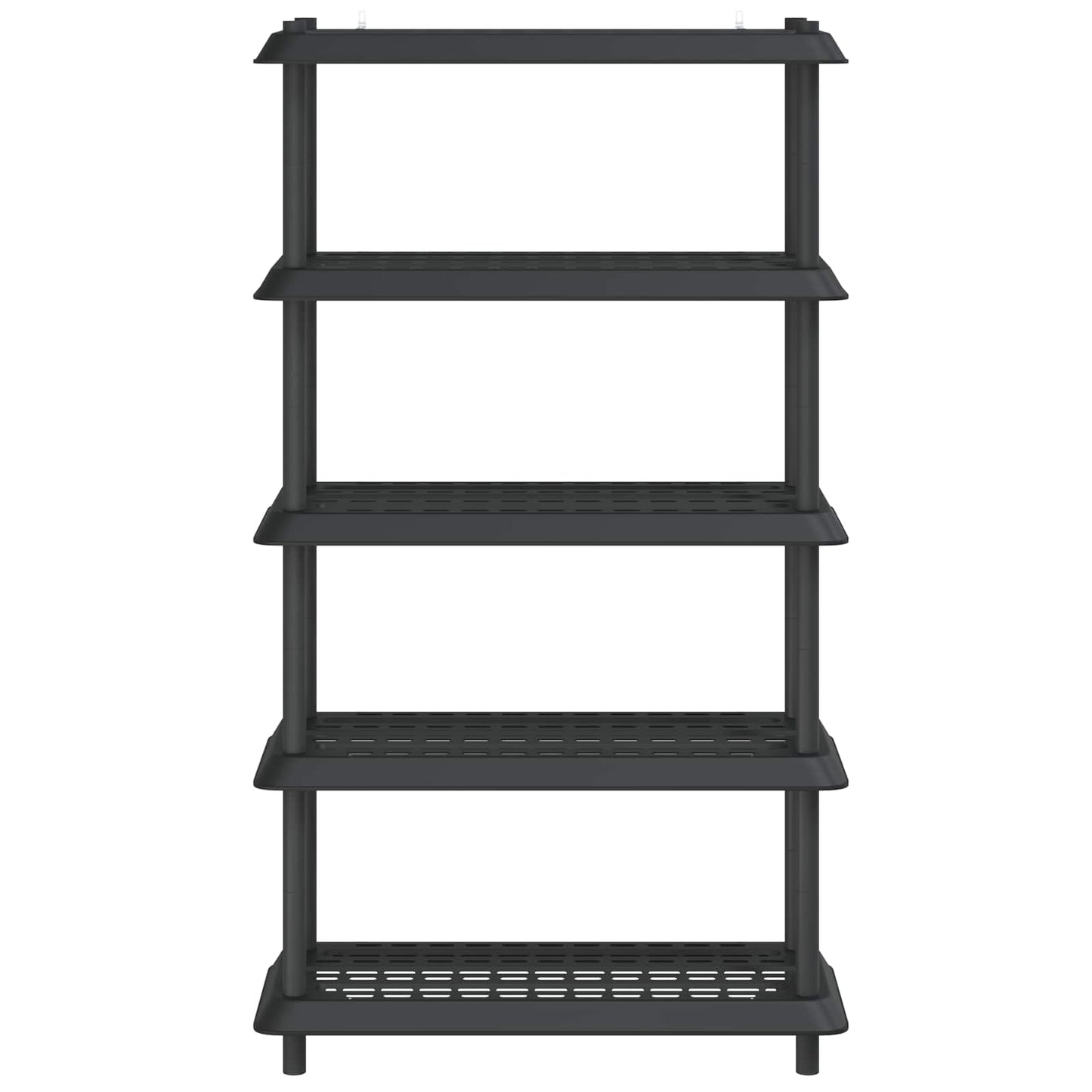 Polc egység 5 szint 100 x 40 x 177 cm PP Antracitszürke