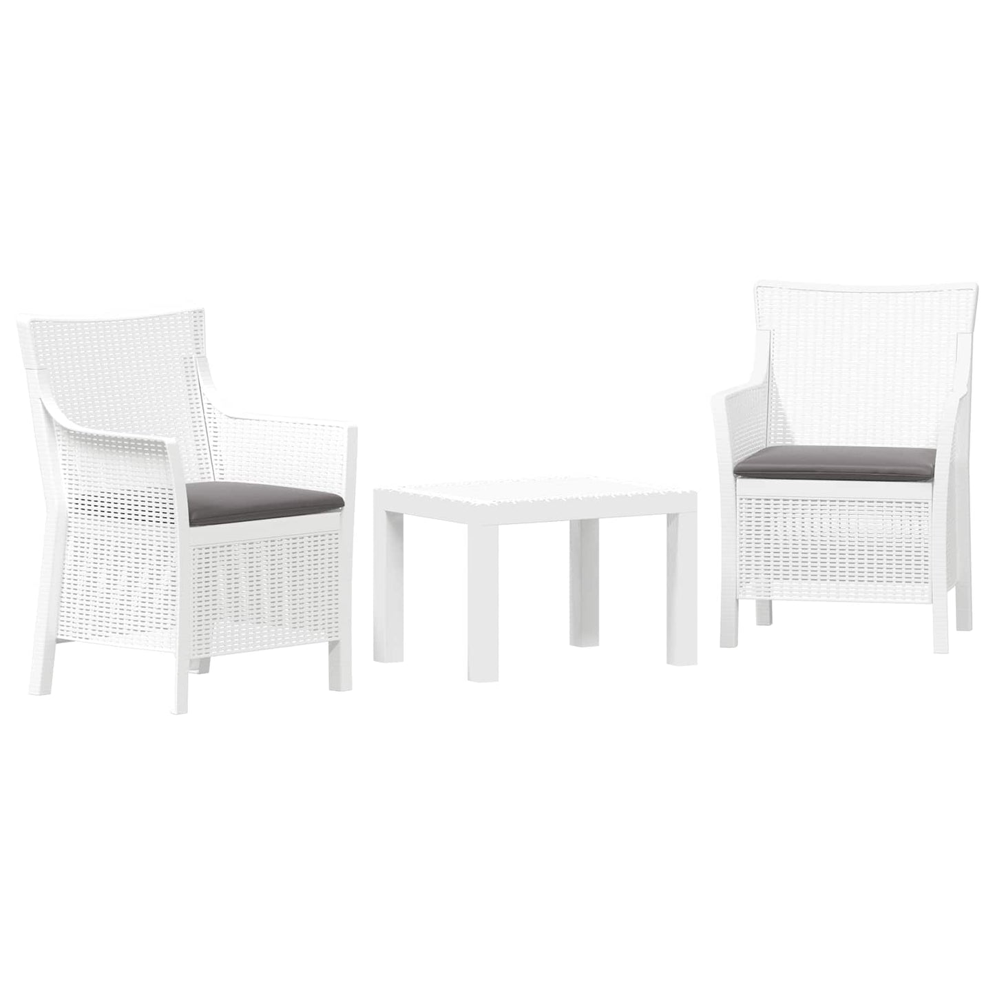 Hálószoba szett párnával 3 pcs Fehér PP