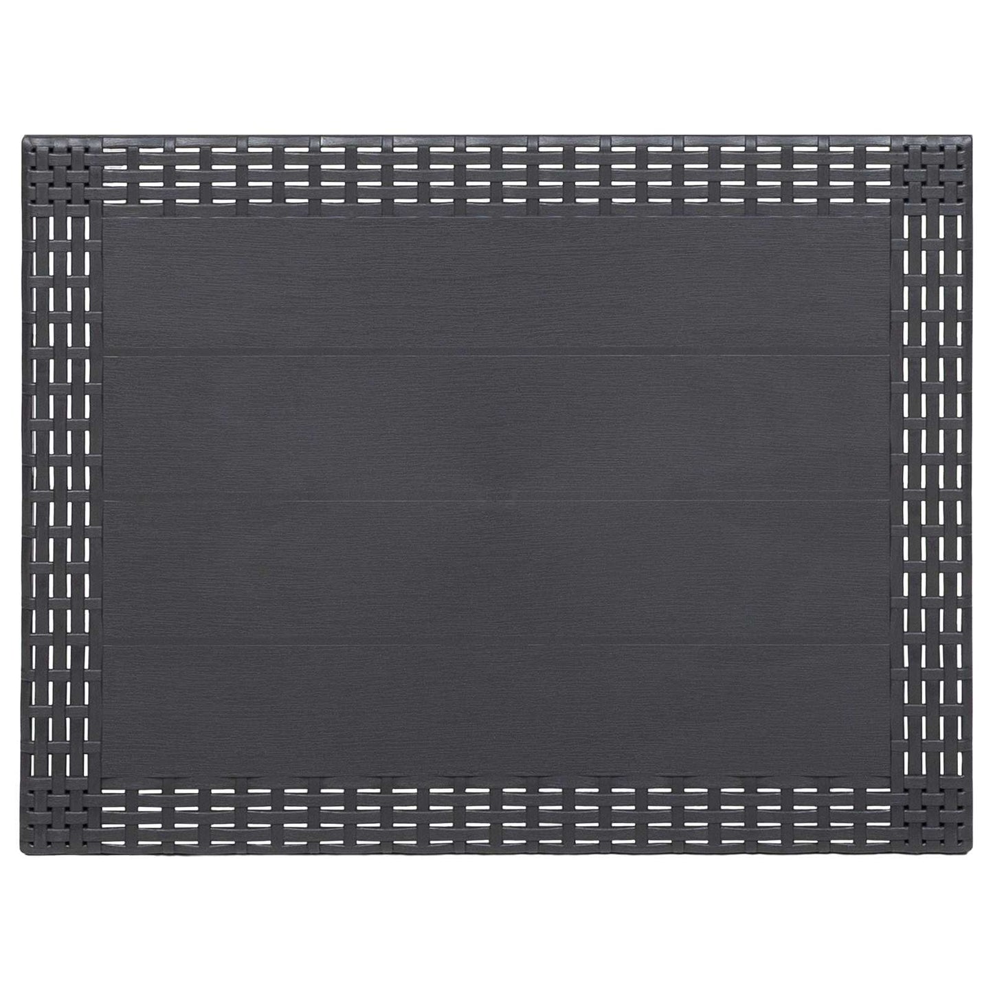 Hálószoba szett párnával 3 pcs Antracitszürke PP