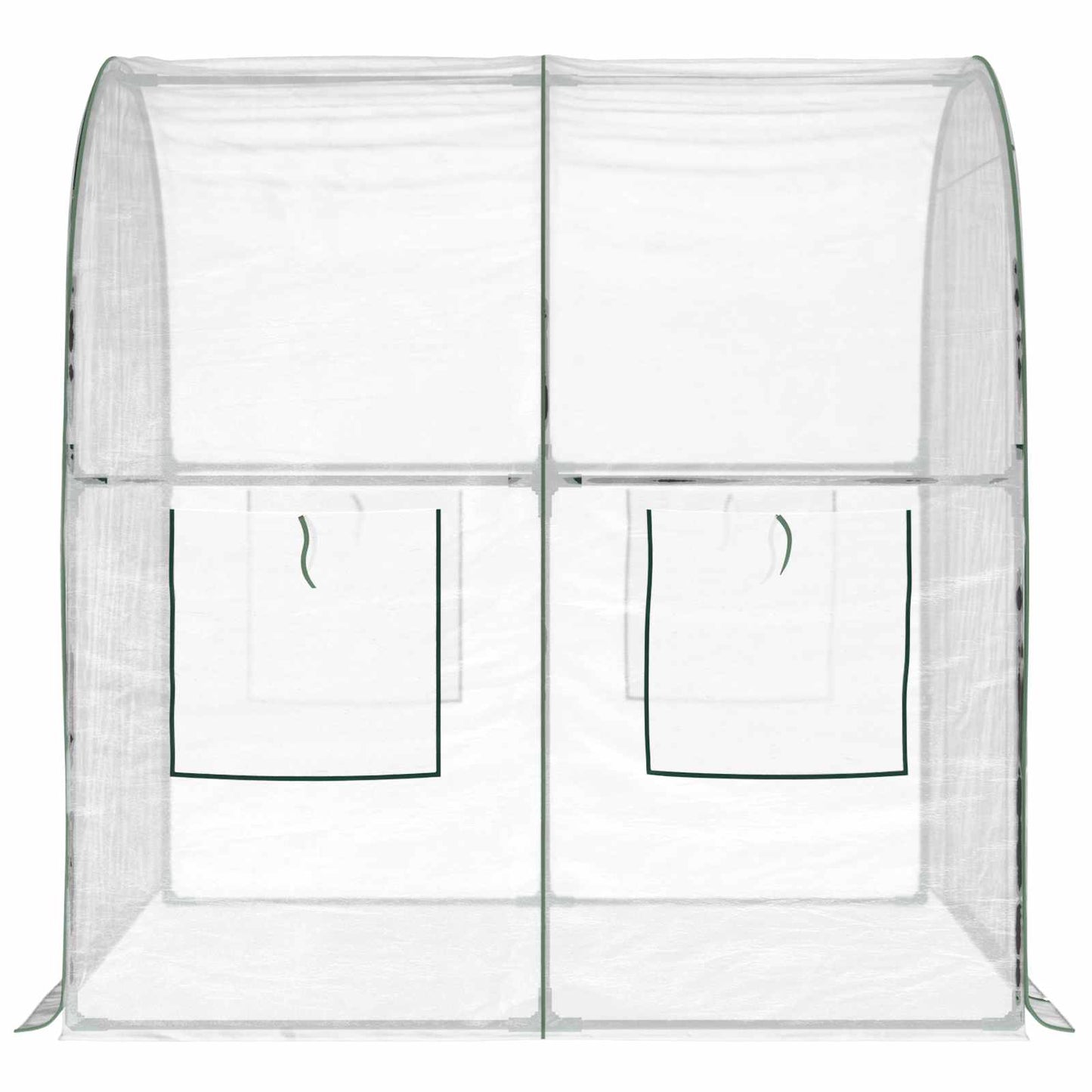 Vázszerkezetű üvegház 160 x 200 x 192,5 cm PVC Átlátszó