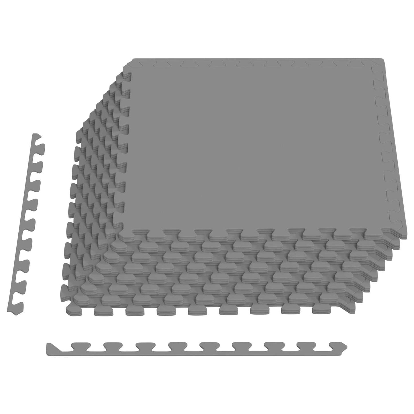 Medence aljzat 24 pcs Szürke 8,64 m² EVA Hab
