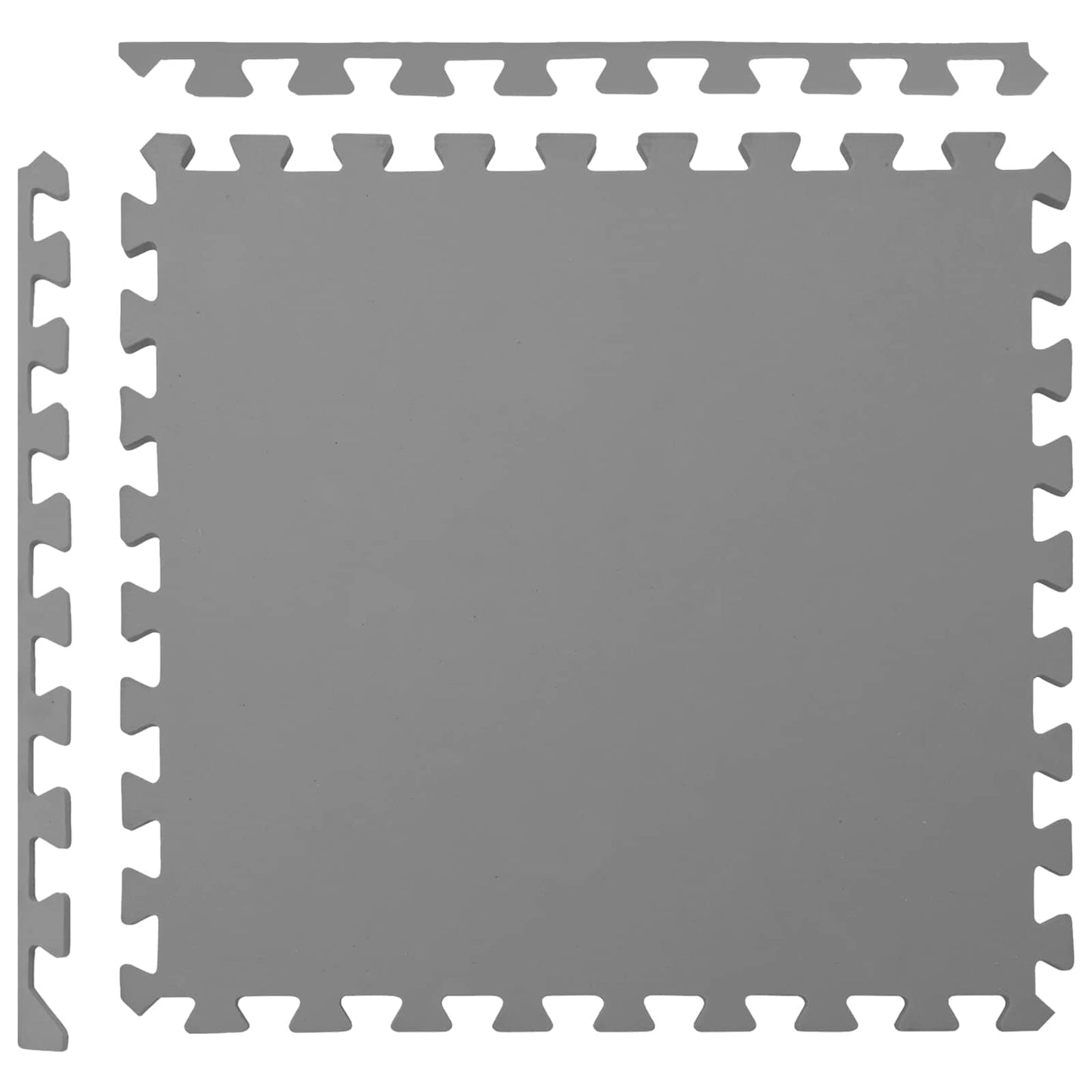 Medence aljzat 40 pcs Szürke 14,4 m² EVA Hab