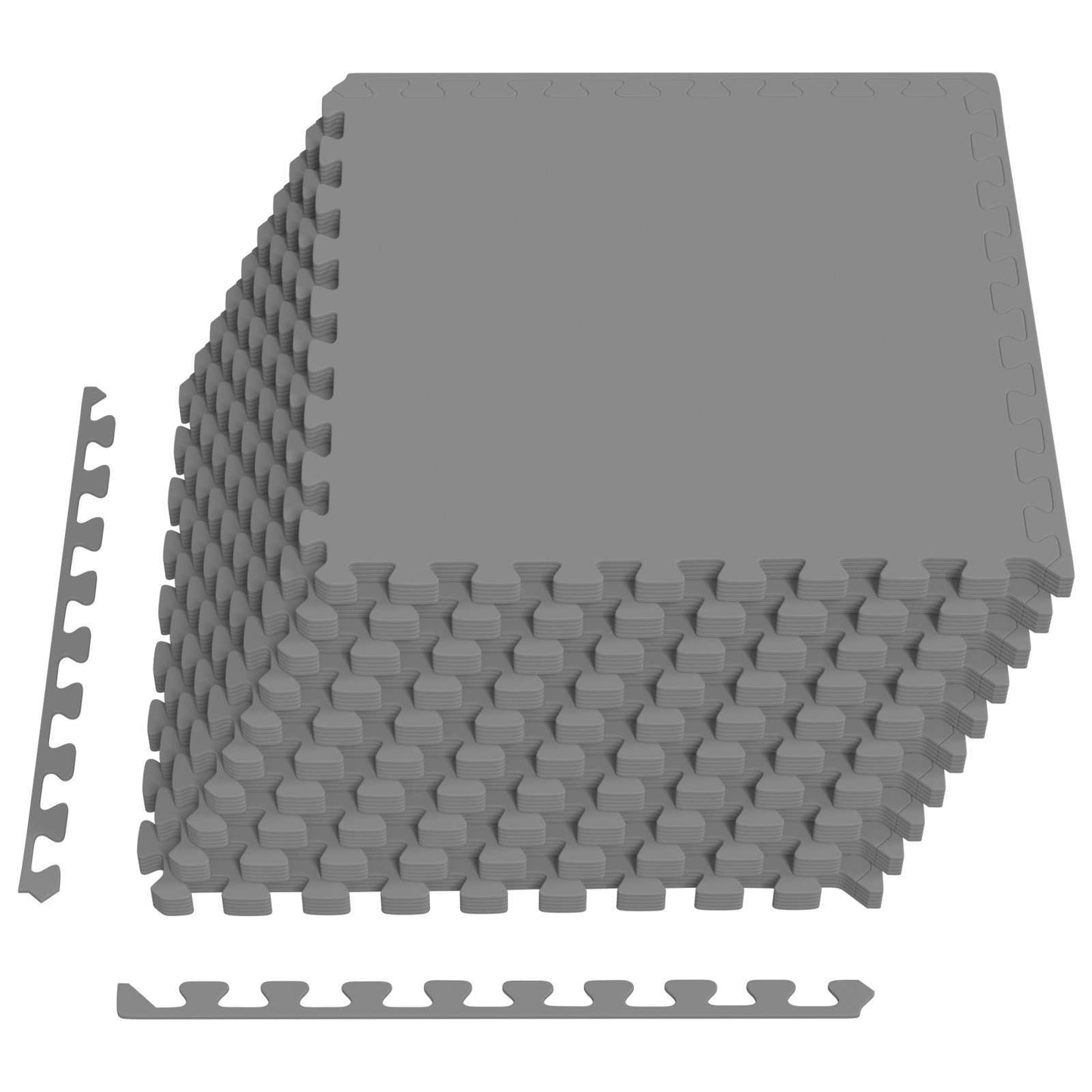 Medence aljzat 50 pcs Szürke 18 m² EVA Hab