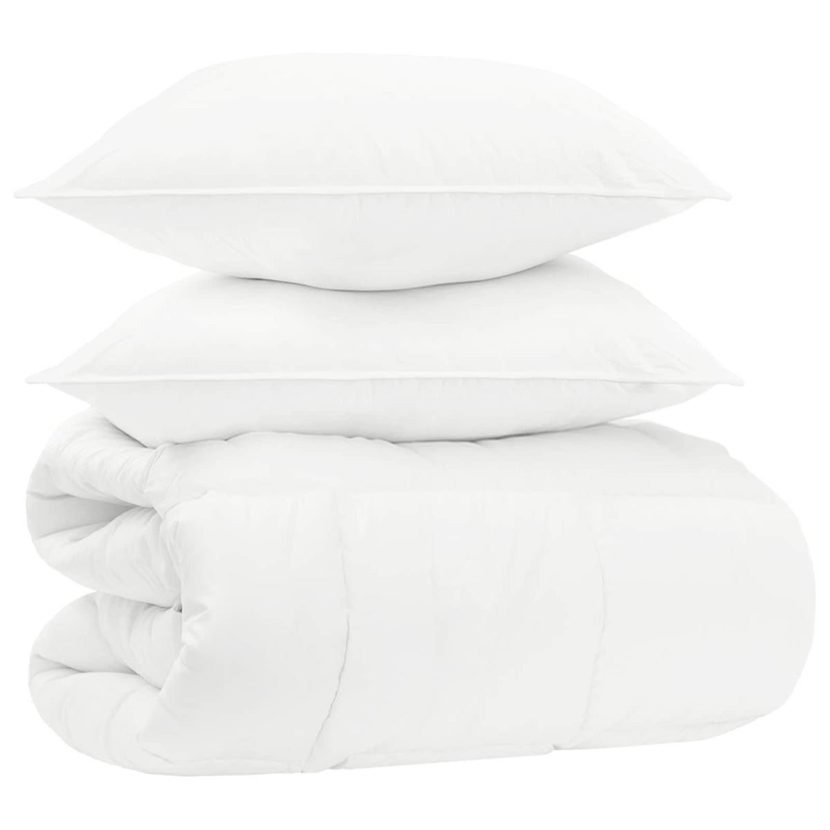 Téli Duvet Szett 3 db Fehér Bambusz rost