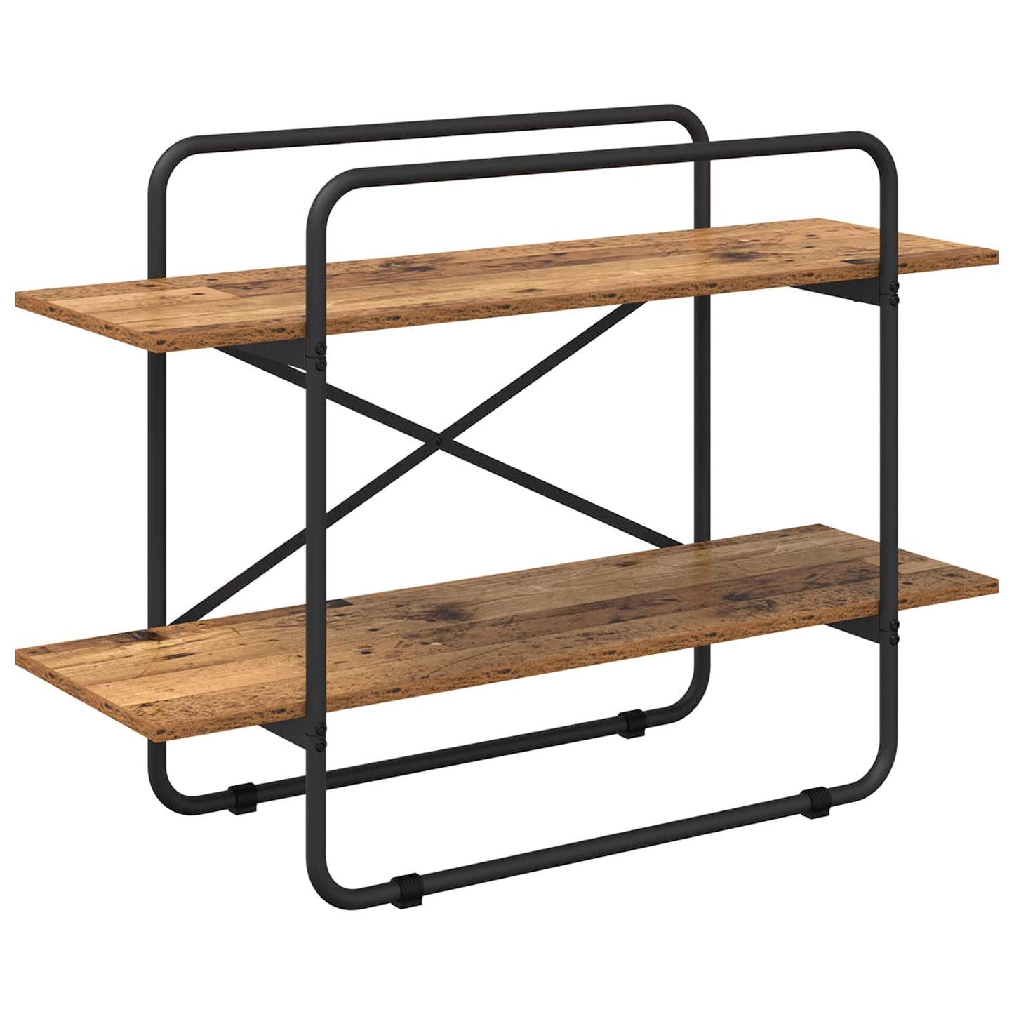 Könyvespolc 2 szintes 100 x 35 x 70 cm PB Tölgyfa