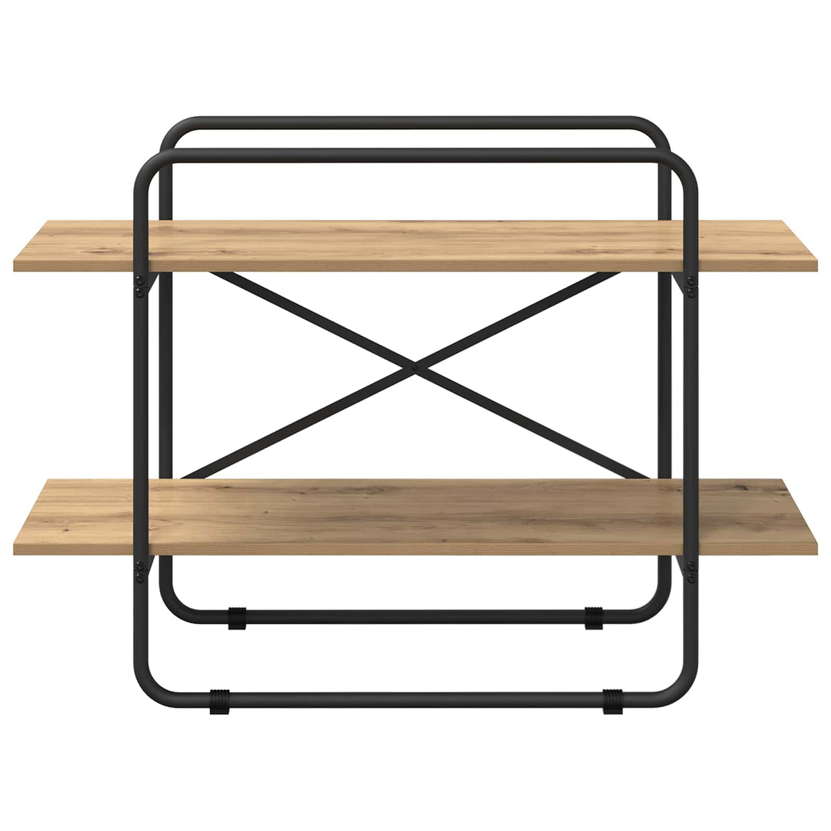 Könyvespolc 2 szintes 100 x 35 x 70 cm PB Kézműves Tölgy