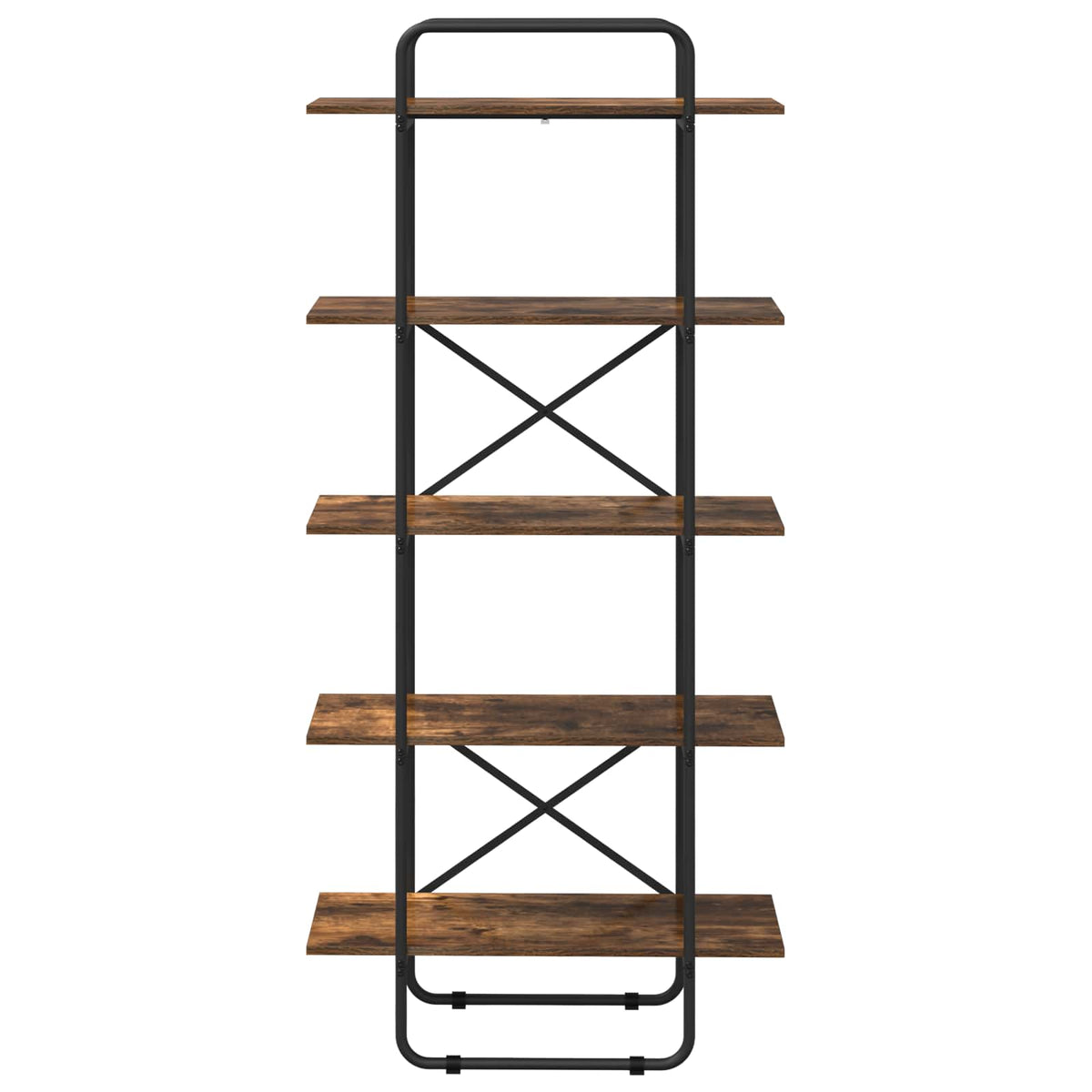Könyvespolc 5 szintes 80 x 35 x 175,5 cm PB Füstös Tölgy
