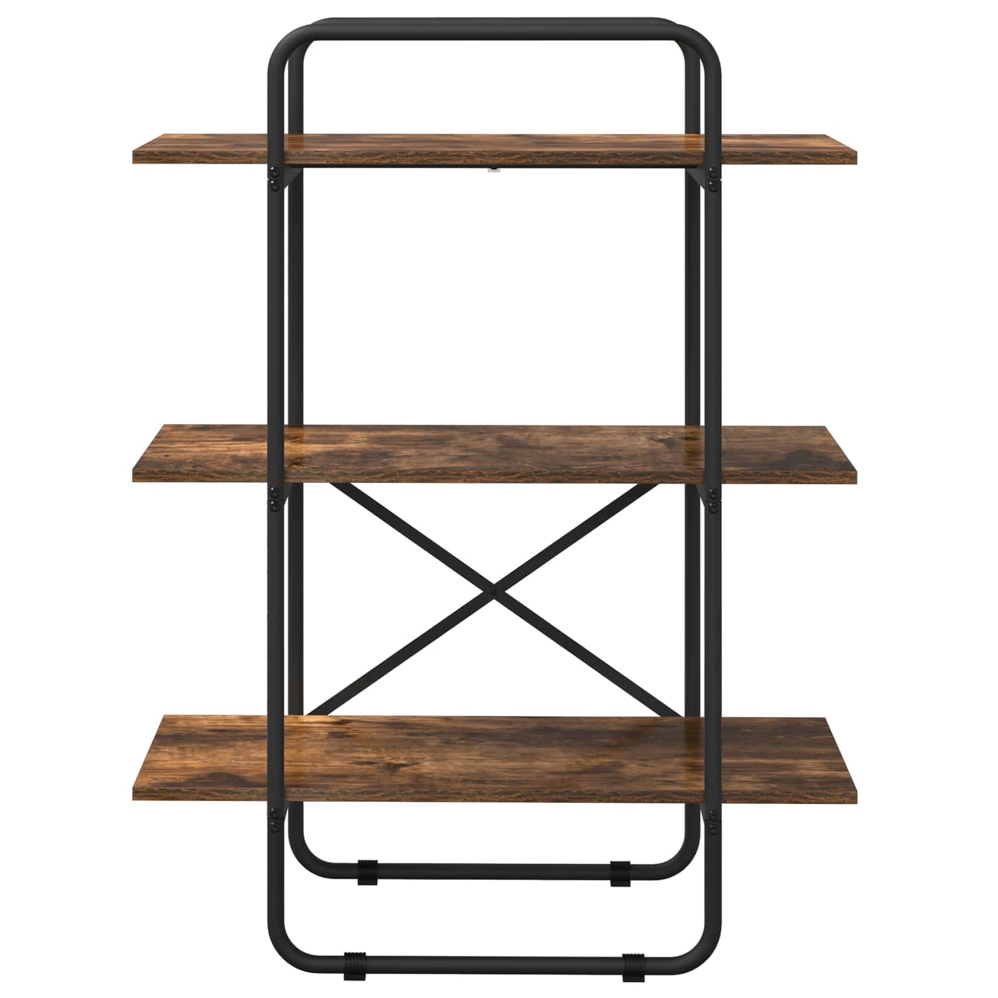 Könyvespolc 3 szintes 60 x 35 x 105 cm PB Füstös Tölgy