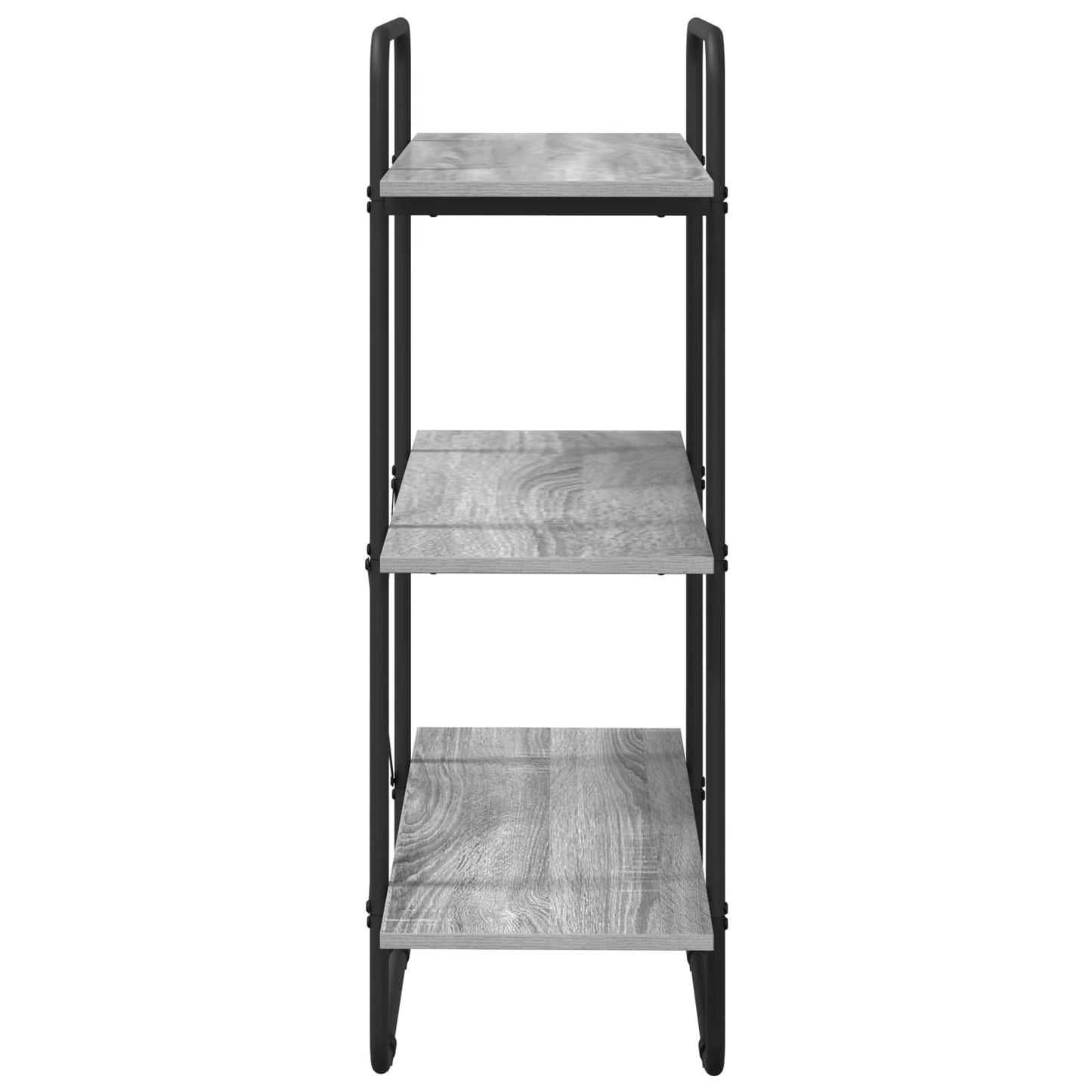 Könyvespolc 3 szintes 60 x 35 x 105 cm PB Szürke Sonoma
