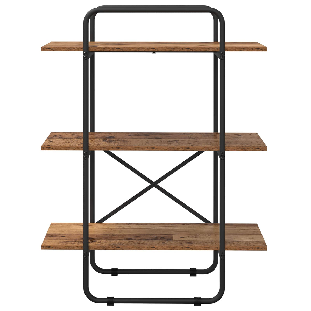 Könyvespolc 3 szintes 60 x 35 x 105 cm PB Tölgyfa