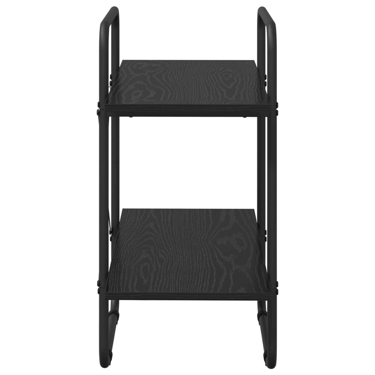 Könyvespolc 2 szintes 60 x 35 x 70 cm PB Fekete Tölgy