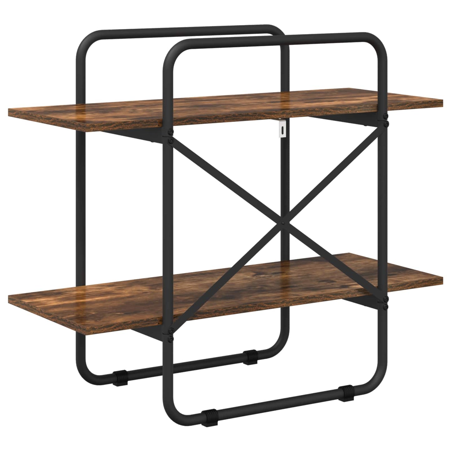 Könyvespolc 2 szintes 60 x 35 x 70 cm PB Füstös Tölgy