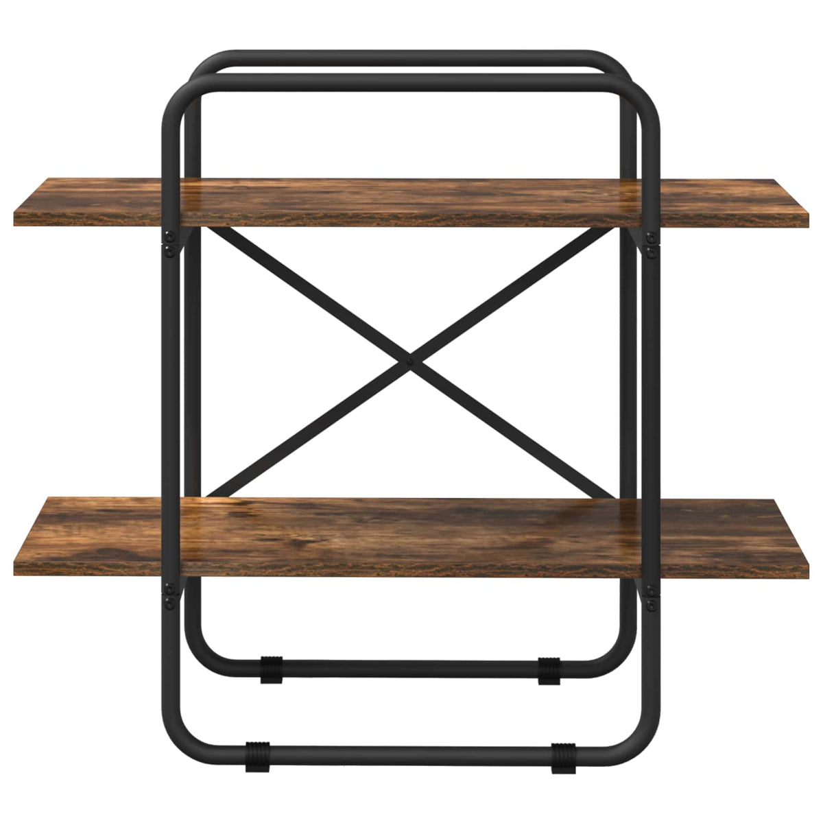 Könyvespolc 2 szintes 60 x 35 x 70 cm PB Füstös Tölgy