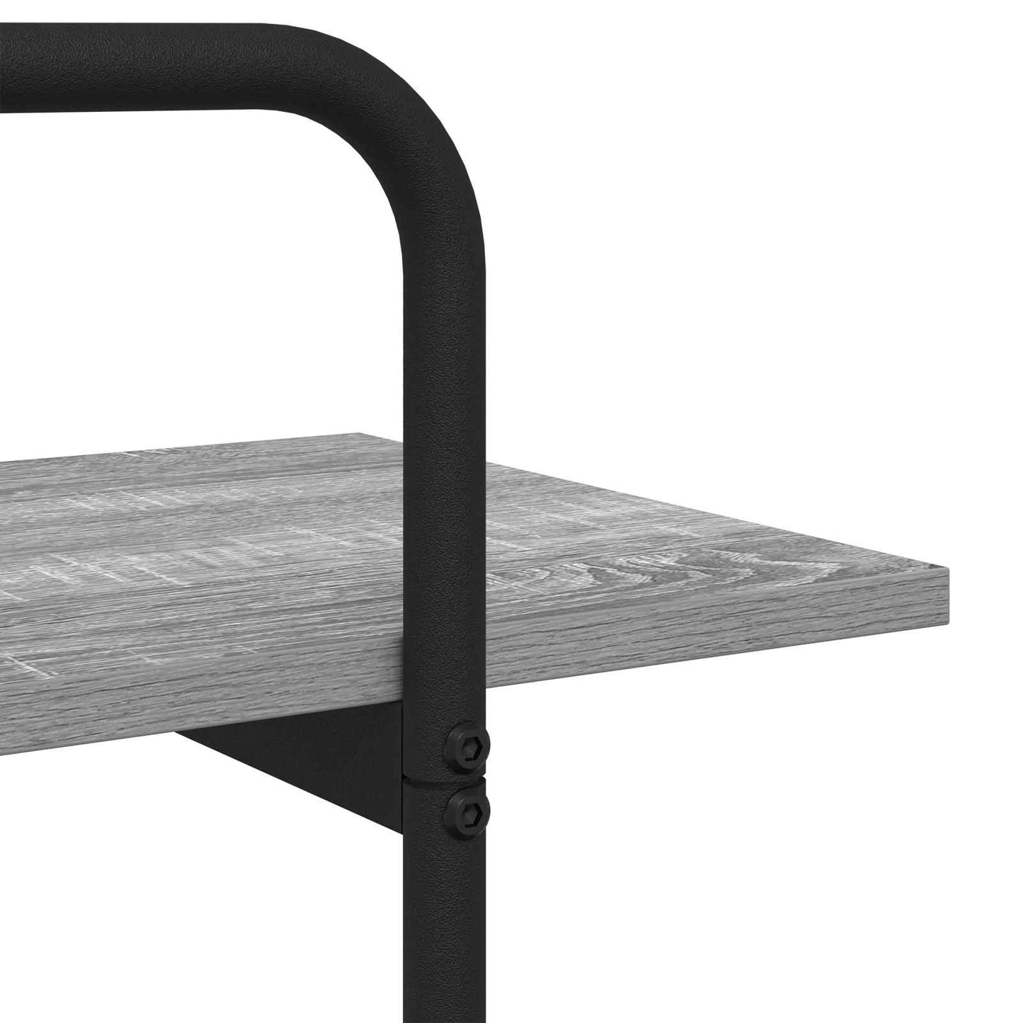 Könyvespolc 2 szintes 60 x 35 x 70 cm PB Szürke Sonoma
