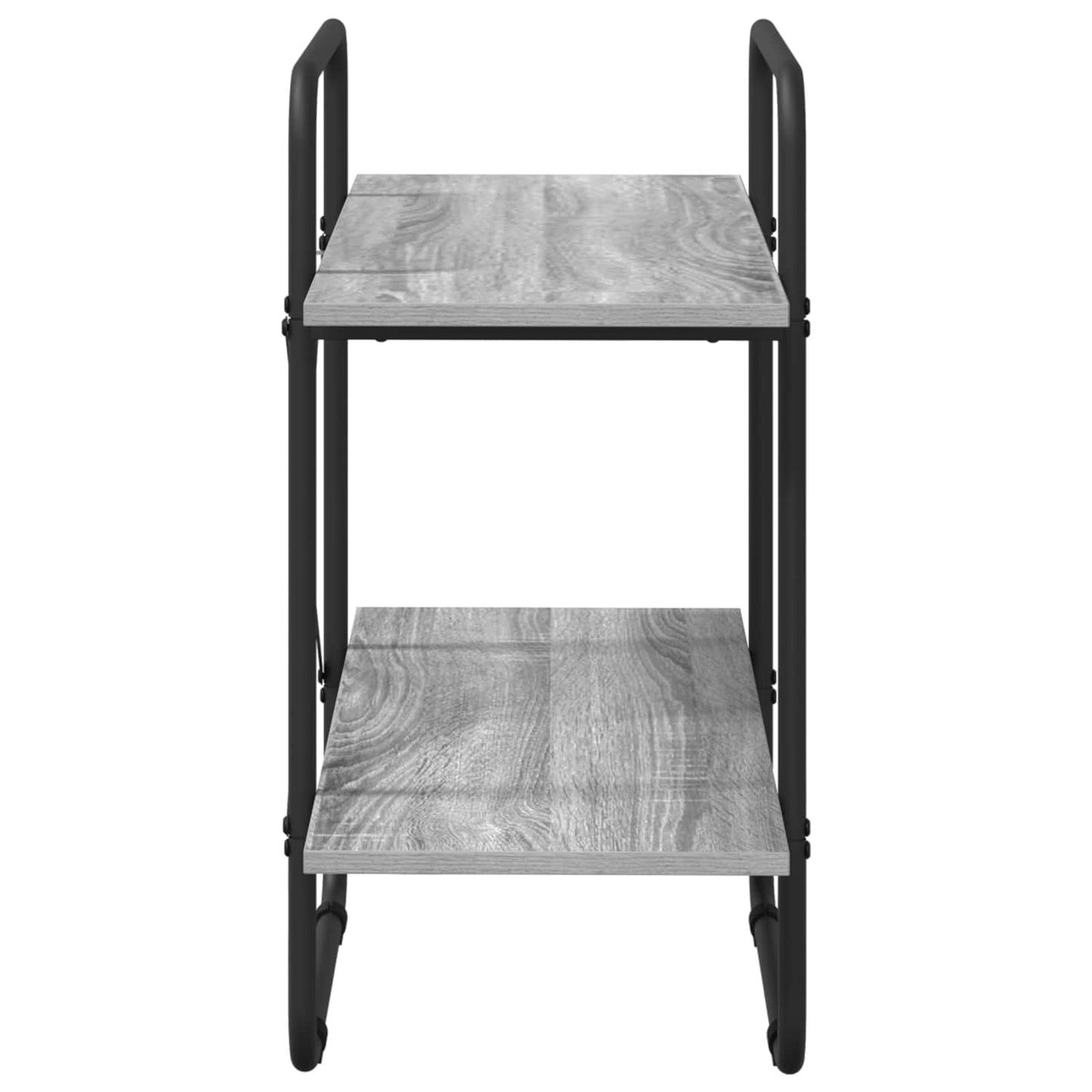 Könyvespolc 2 szintes 60 x 35 x 70 cm PB Szürke Sonoma