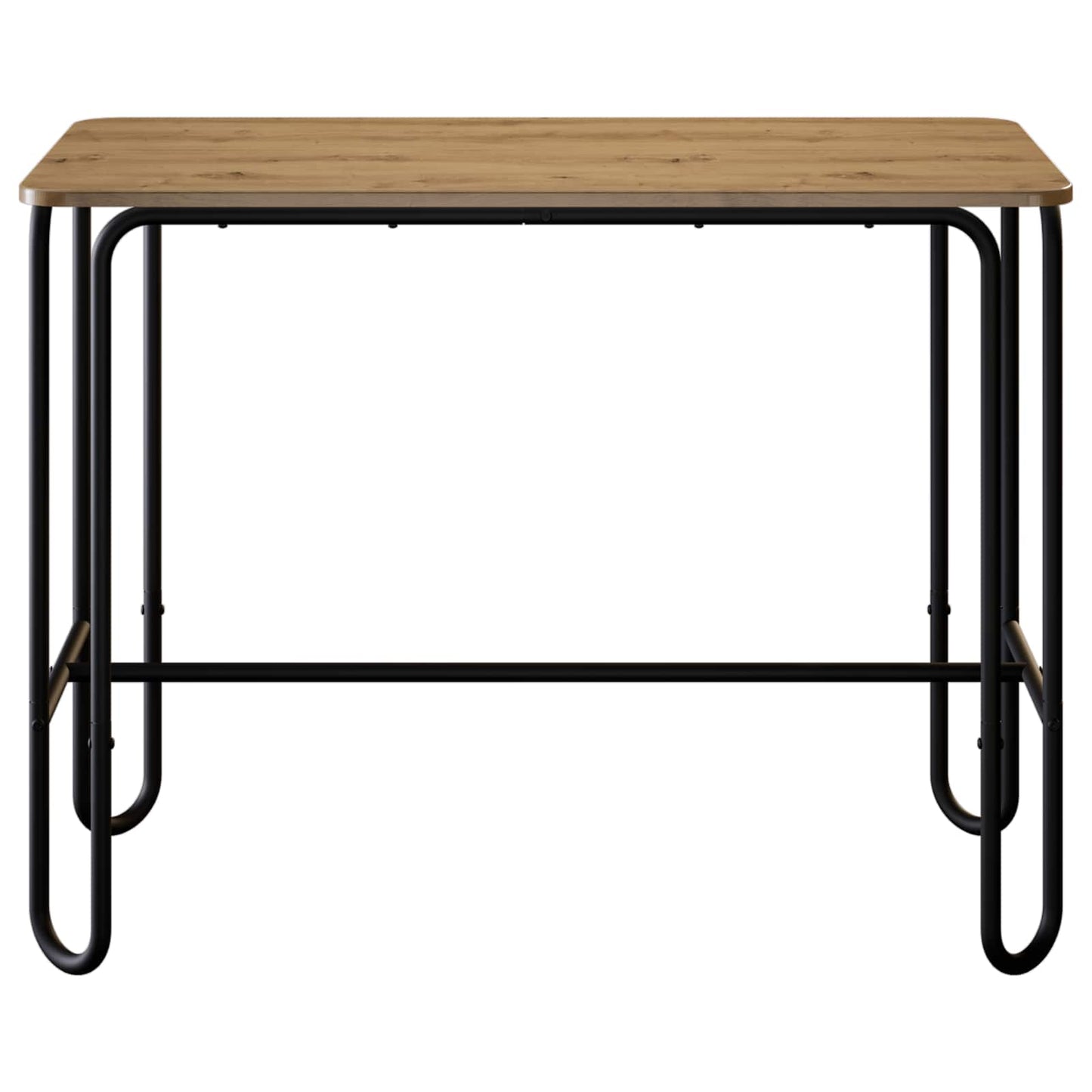 Étkezőasztal 100 x 50 x 75 cm Szerelt Fa Kézműves Tölgy