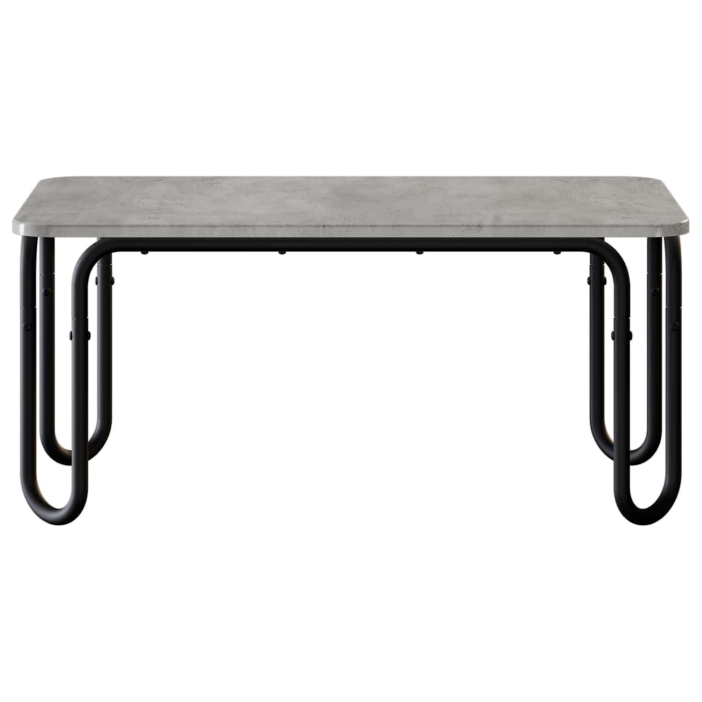 Dohányzóasztal Betonszürke 79,5 x 40 x 36 cm Szerelt Fa