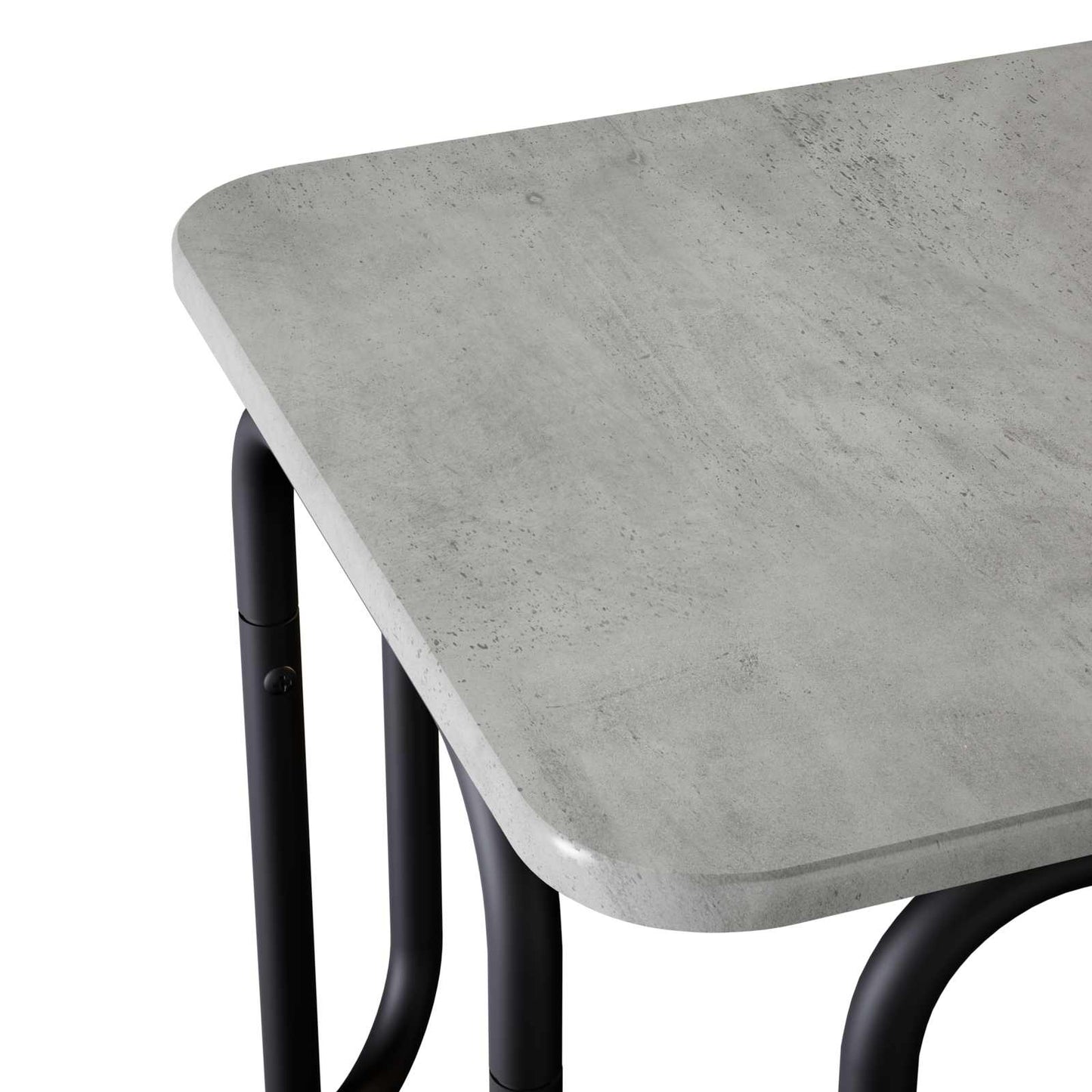 Dohányzóasztal Betonszürke 100 x 50 x 45 cm Szerelt Fa